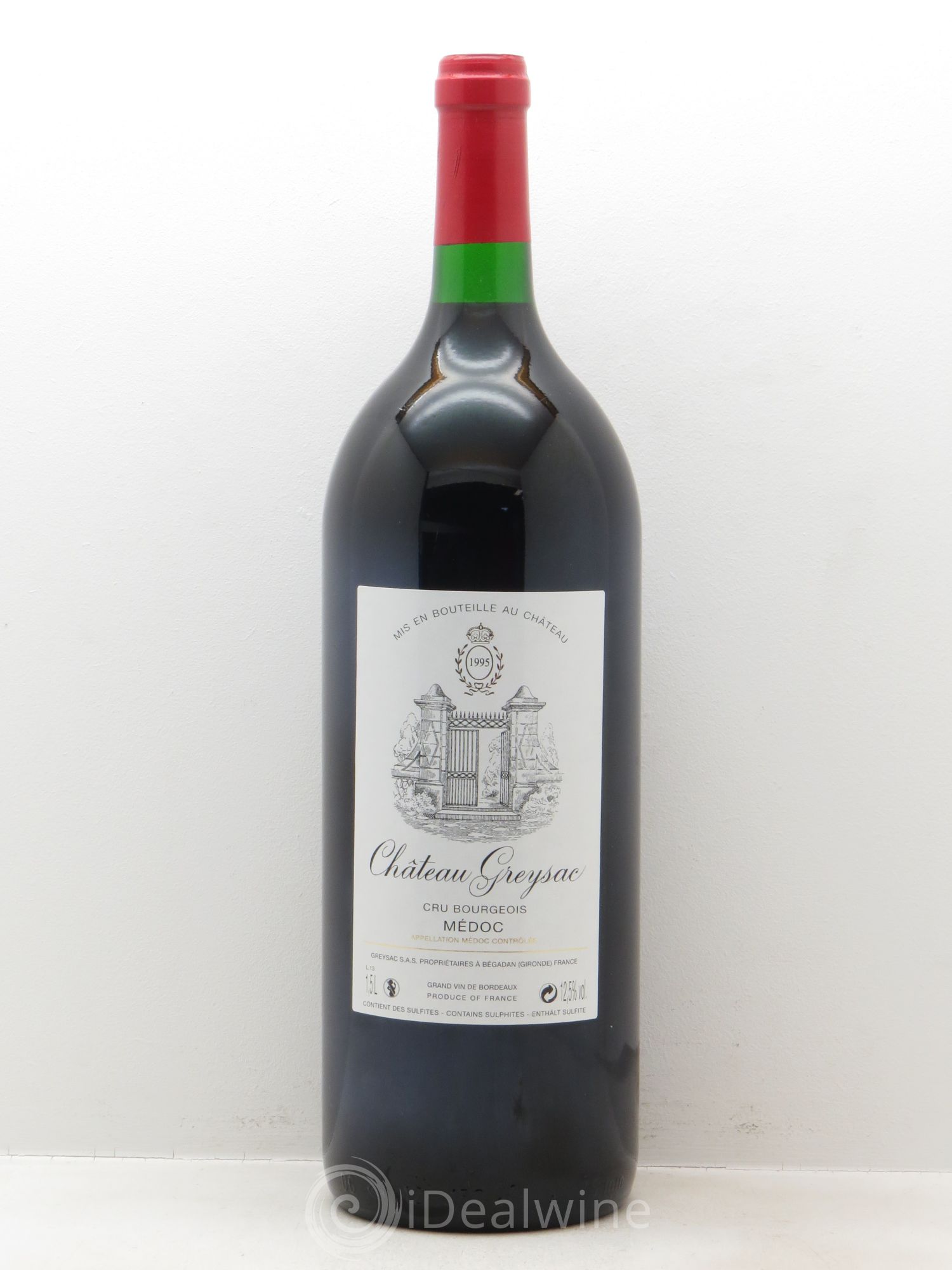Château Greysac Cru Bourgeois (sans prix de réserve) 1995 - Lot de 1 magnum - 0