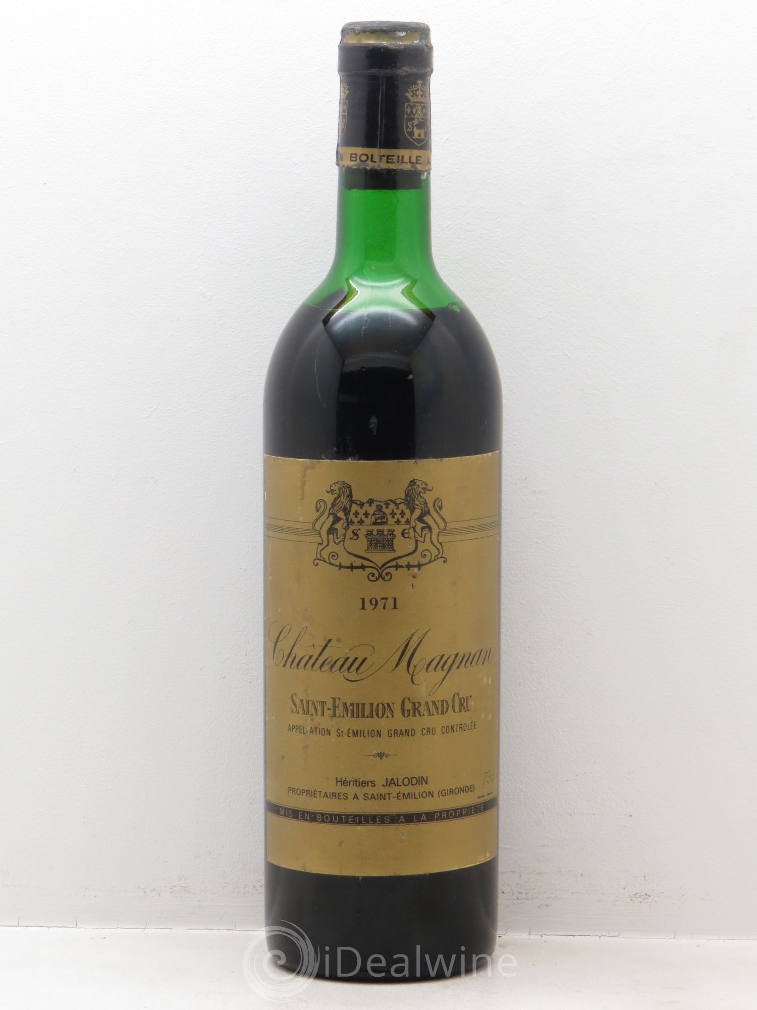 Saint-Émilion Château Magnan (sans prix de réserve) 1971 - Posten von 1 Flasche - 0