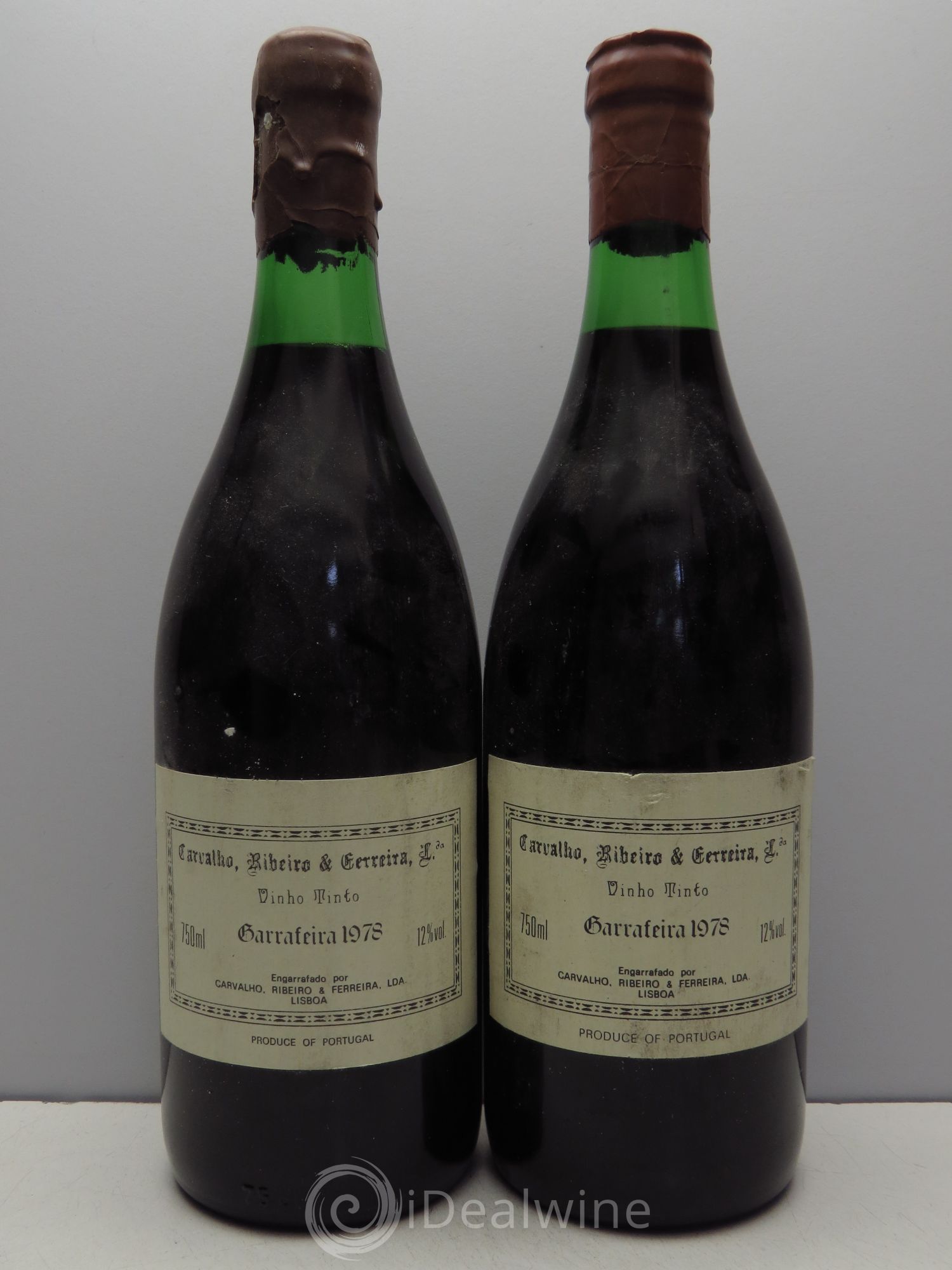 Portugal Carvalho Garrafeira (sans prix de réserve) 1978 - Posten von 2 Flaschen - 0