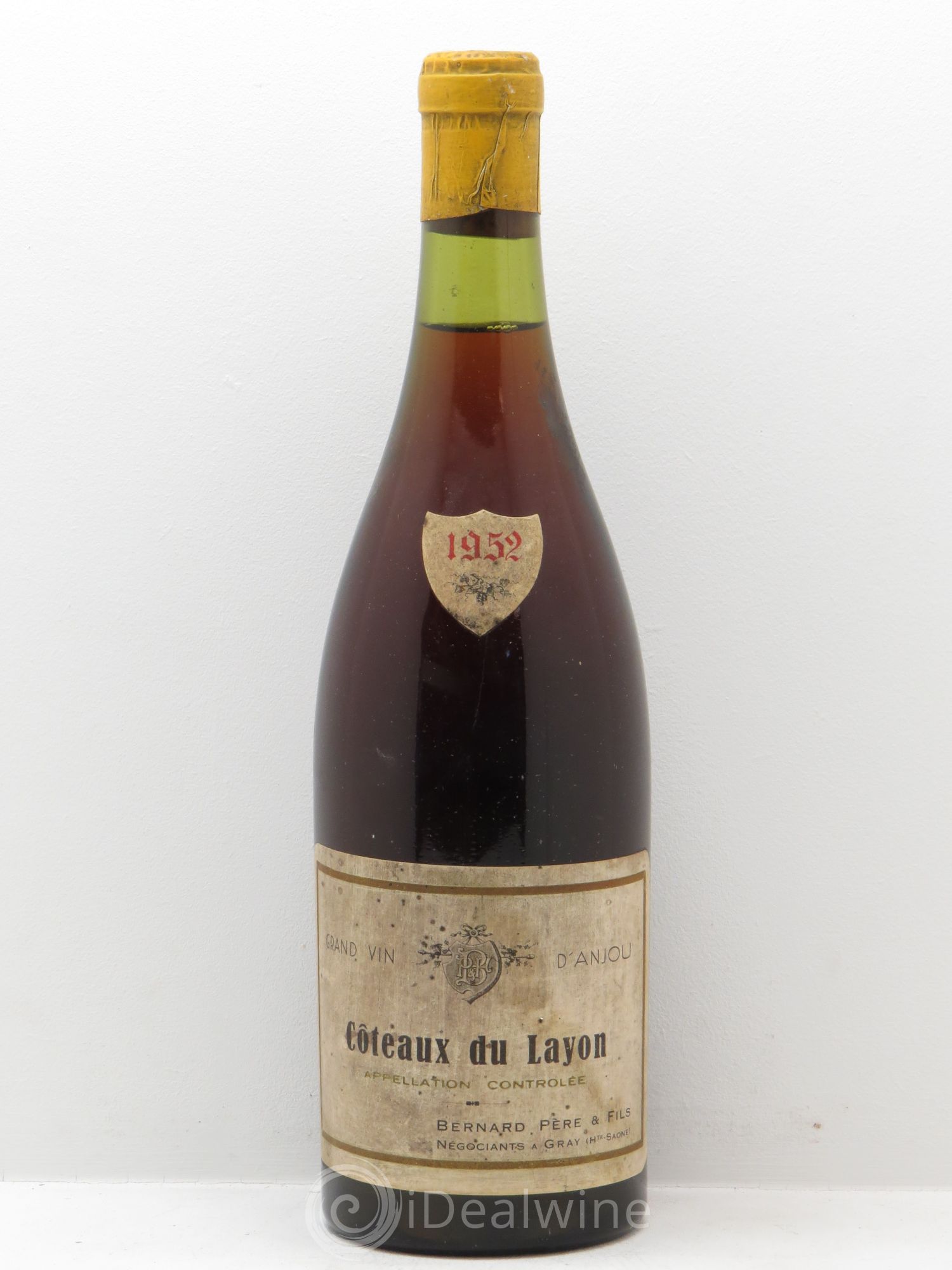 Coteaux du Layon Bernard (sans prix de réserve) 1952 - Lotto di 1 bottiglia - 0