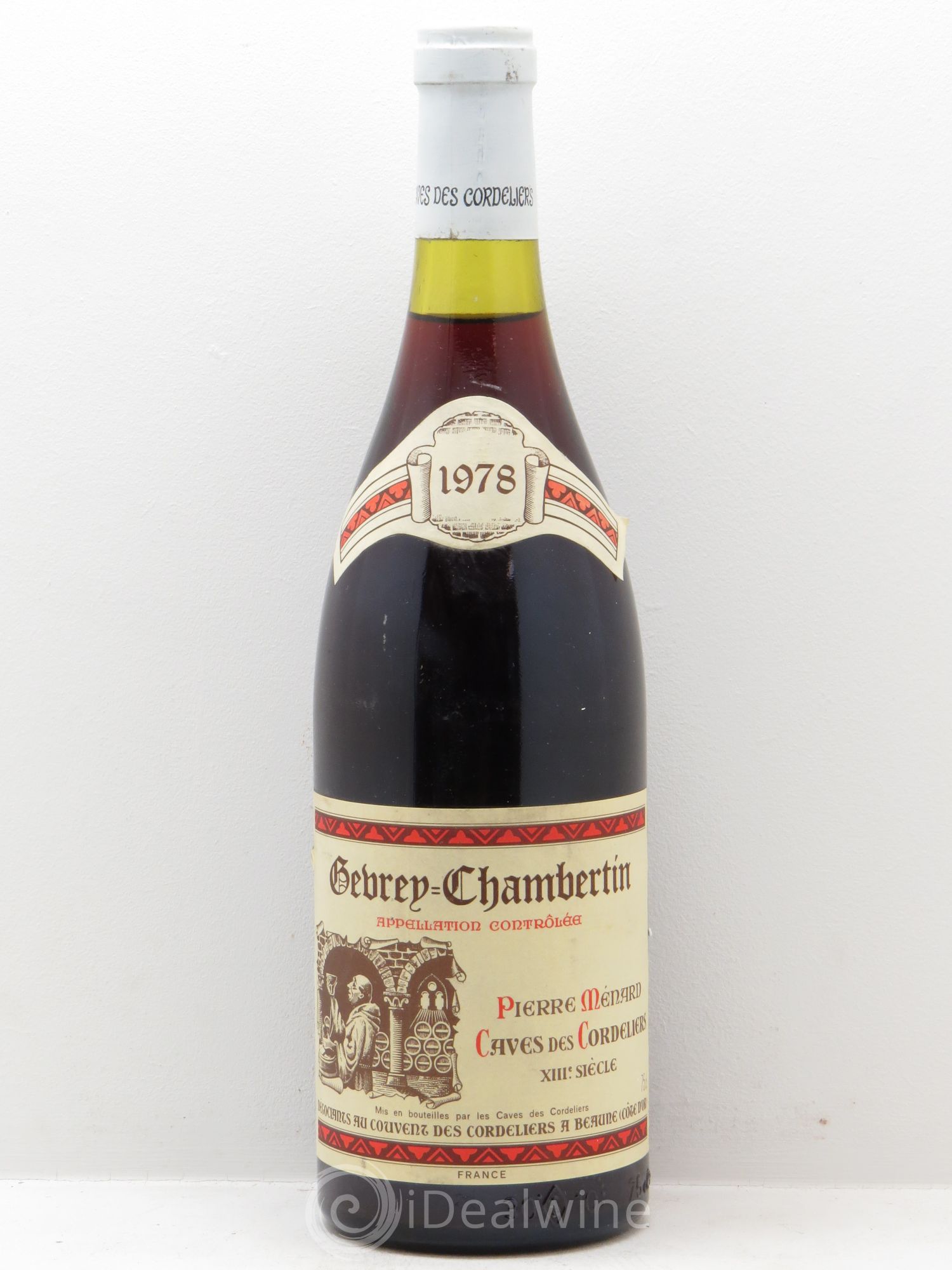 Gevrey-Chambertin P.Menard (sans prix de réserve) 1978 - Posten von 1 Flasche - 0