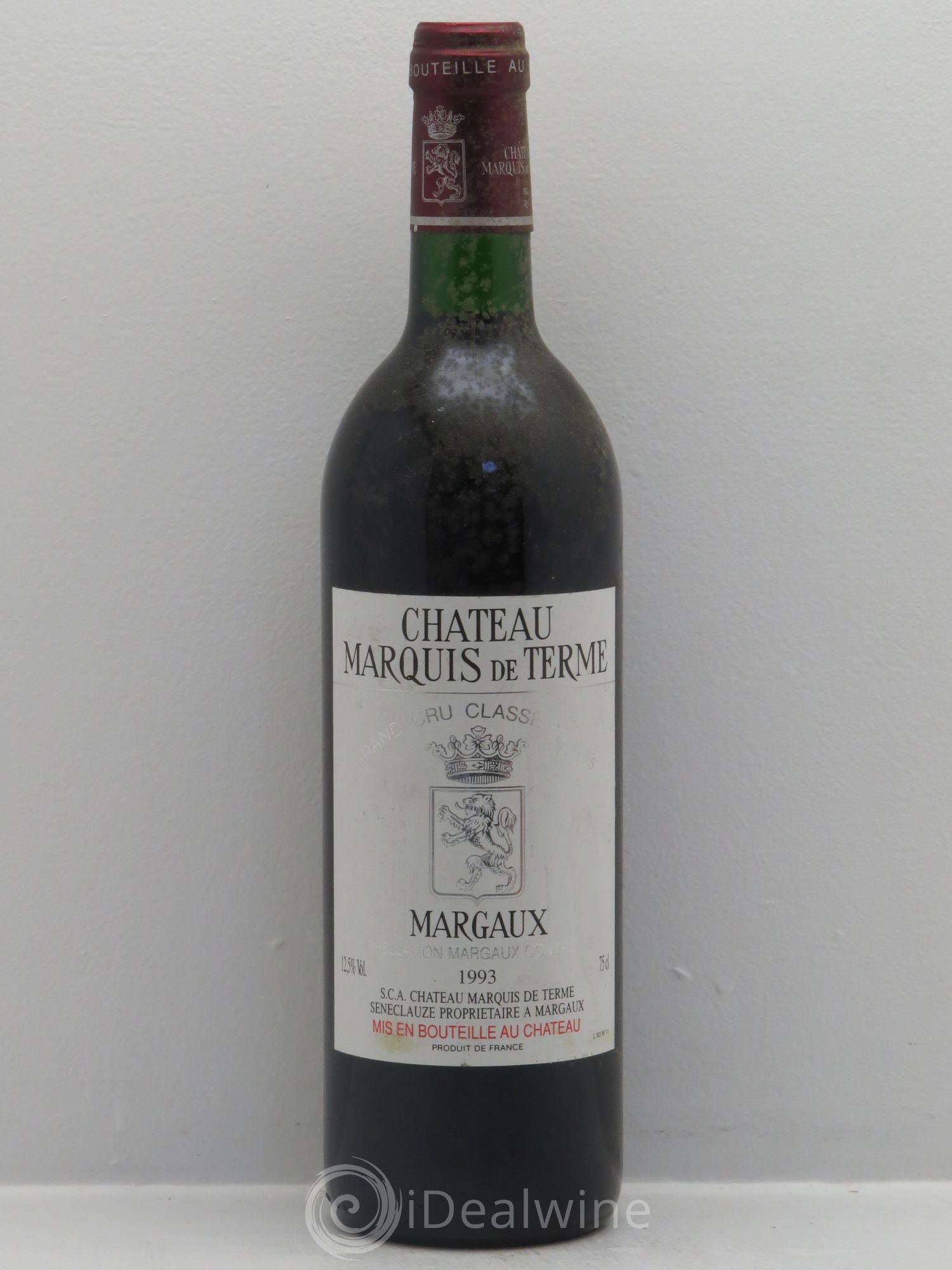 Château Marquis de Terme 4ème Grand Cru Classé (sans prix de réserve) 1993 - Lot de 6 bouteilles - 0