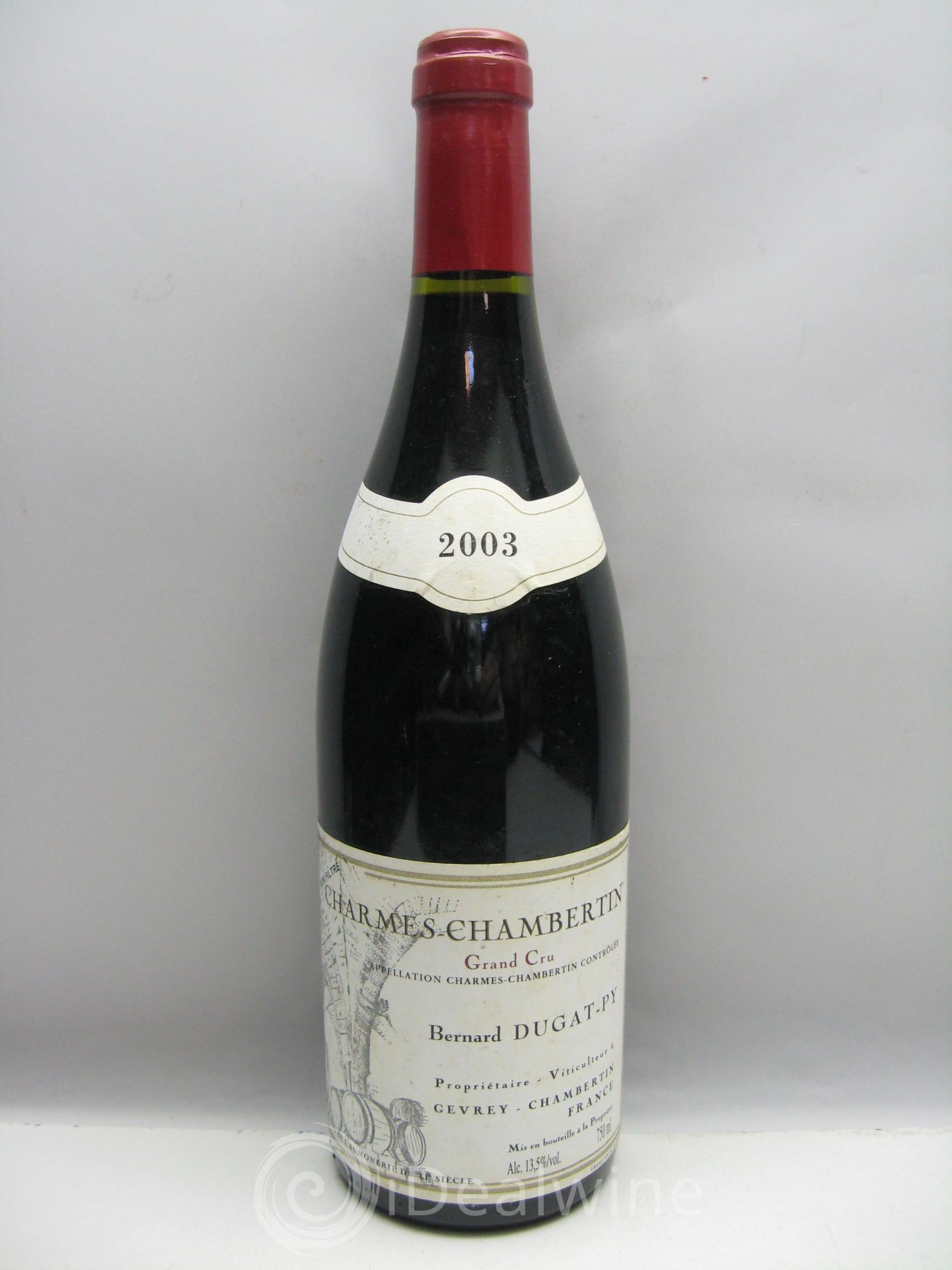 Charmes-Chambertin Grand Cru Dugat-Py 2003 - Lot de 1 bouteille - 0