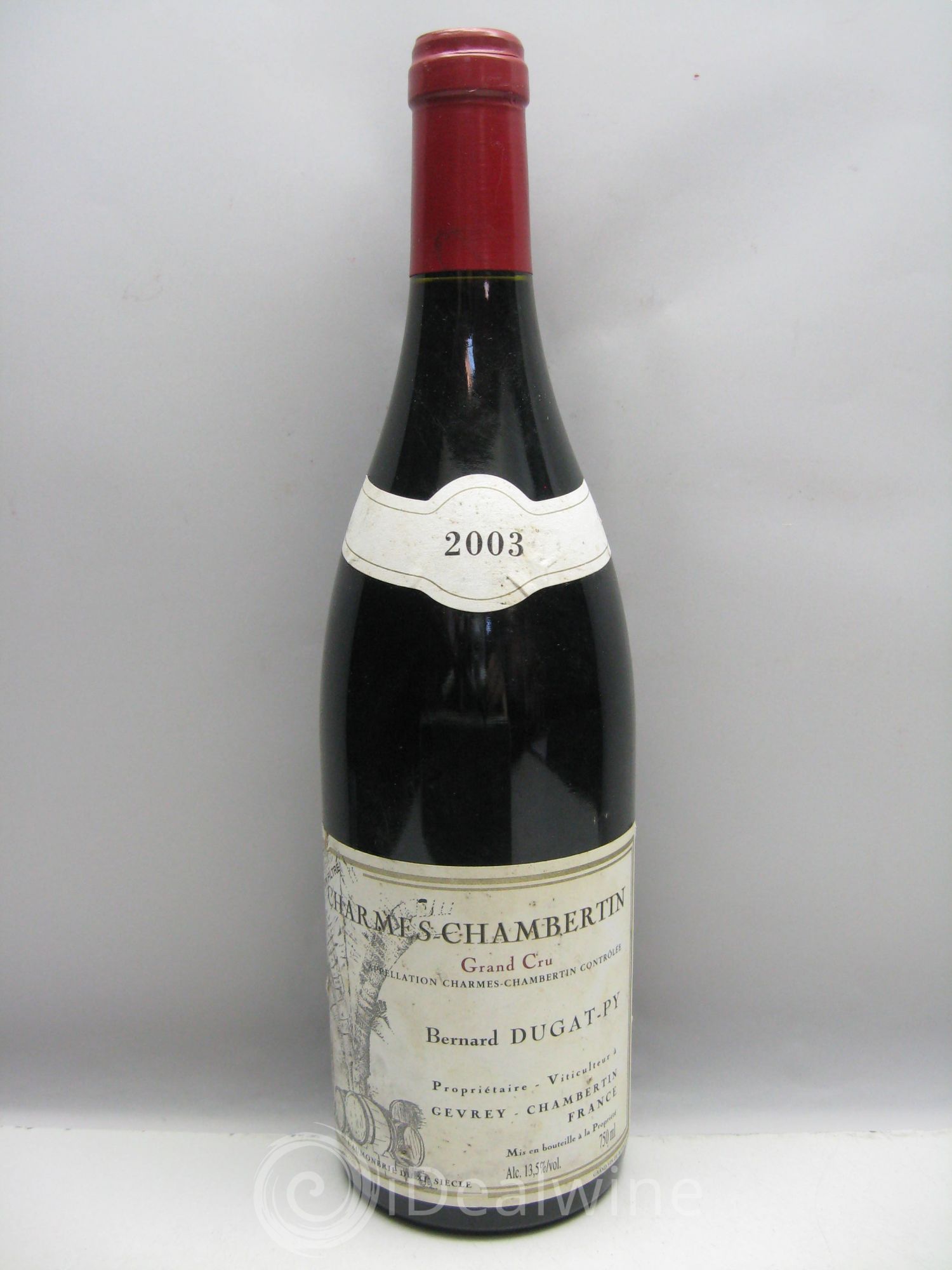 Charmes-Chambertin Grand Cru Dugat-Py 2003 - Lot de 1 bouteille - 0