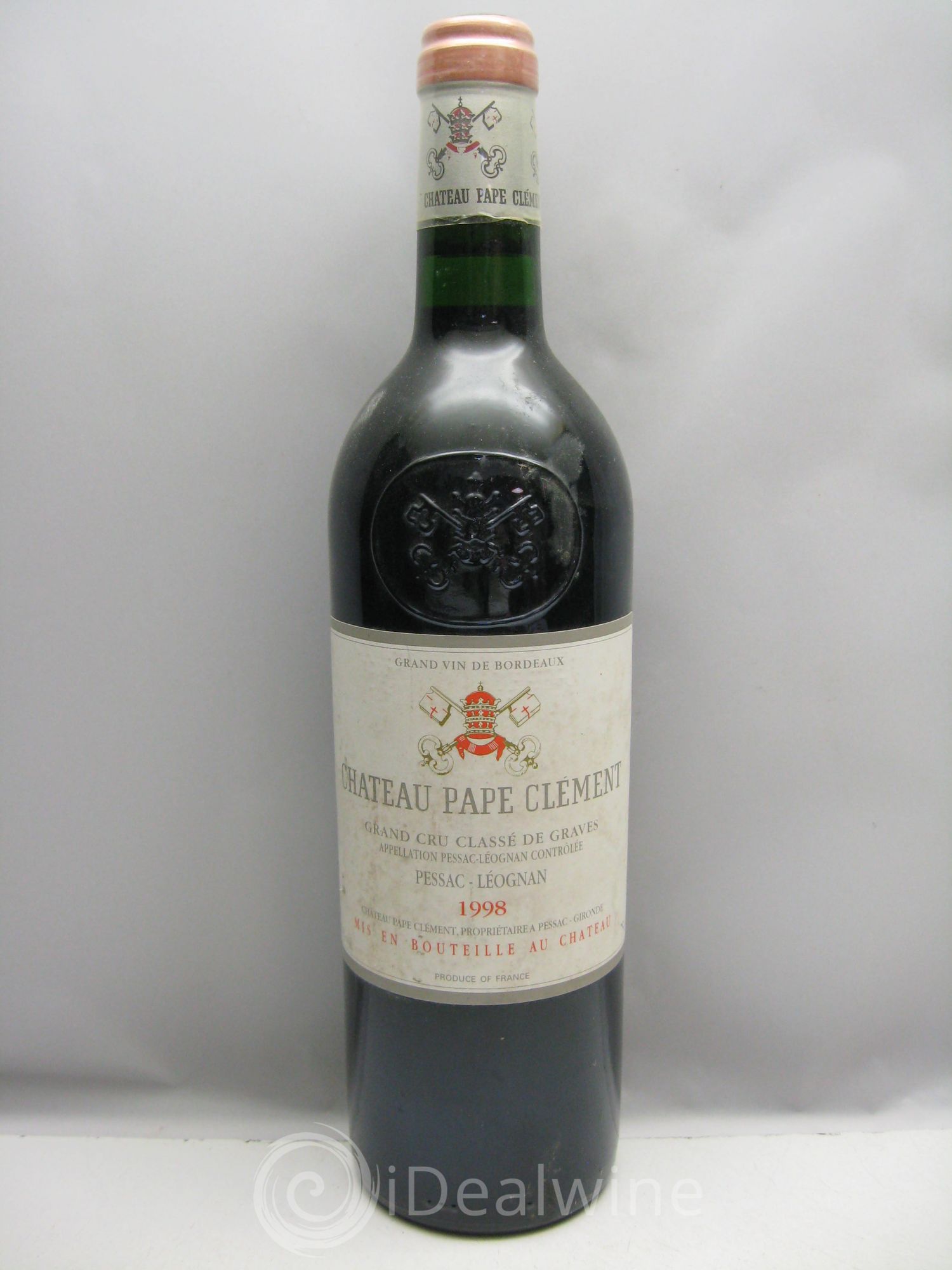 Château Pape Clément Cru Classé de Graves (sans prix de réserve) 1998 - Lot de 1 bouteille - 0