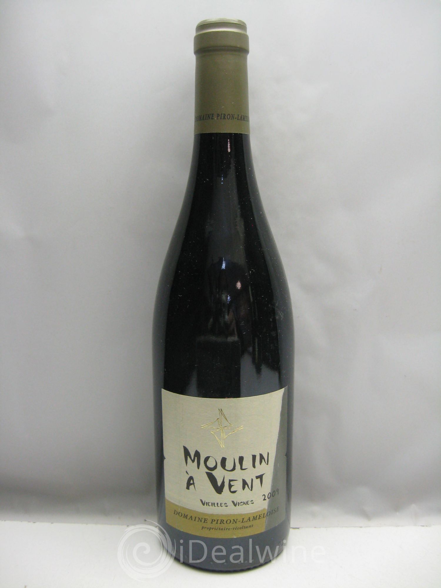 Moulin-à-Vent Vieilles Vignes - Domaine Piron-Lameloise (sans prix de réserve) 2009 - Posten von 1 Flasche - 0
