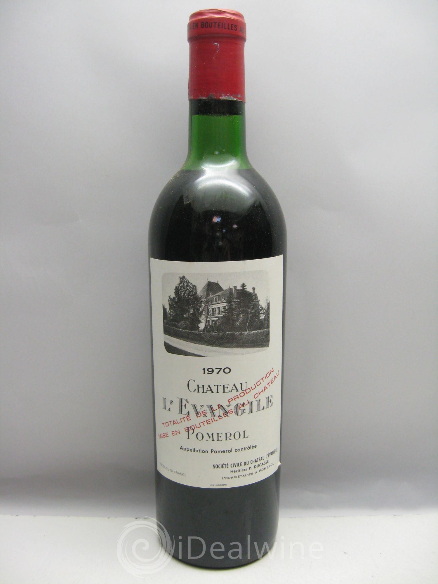 Château l' Évangile 1970 - Lot de 1 bouteille - 0