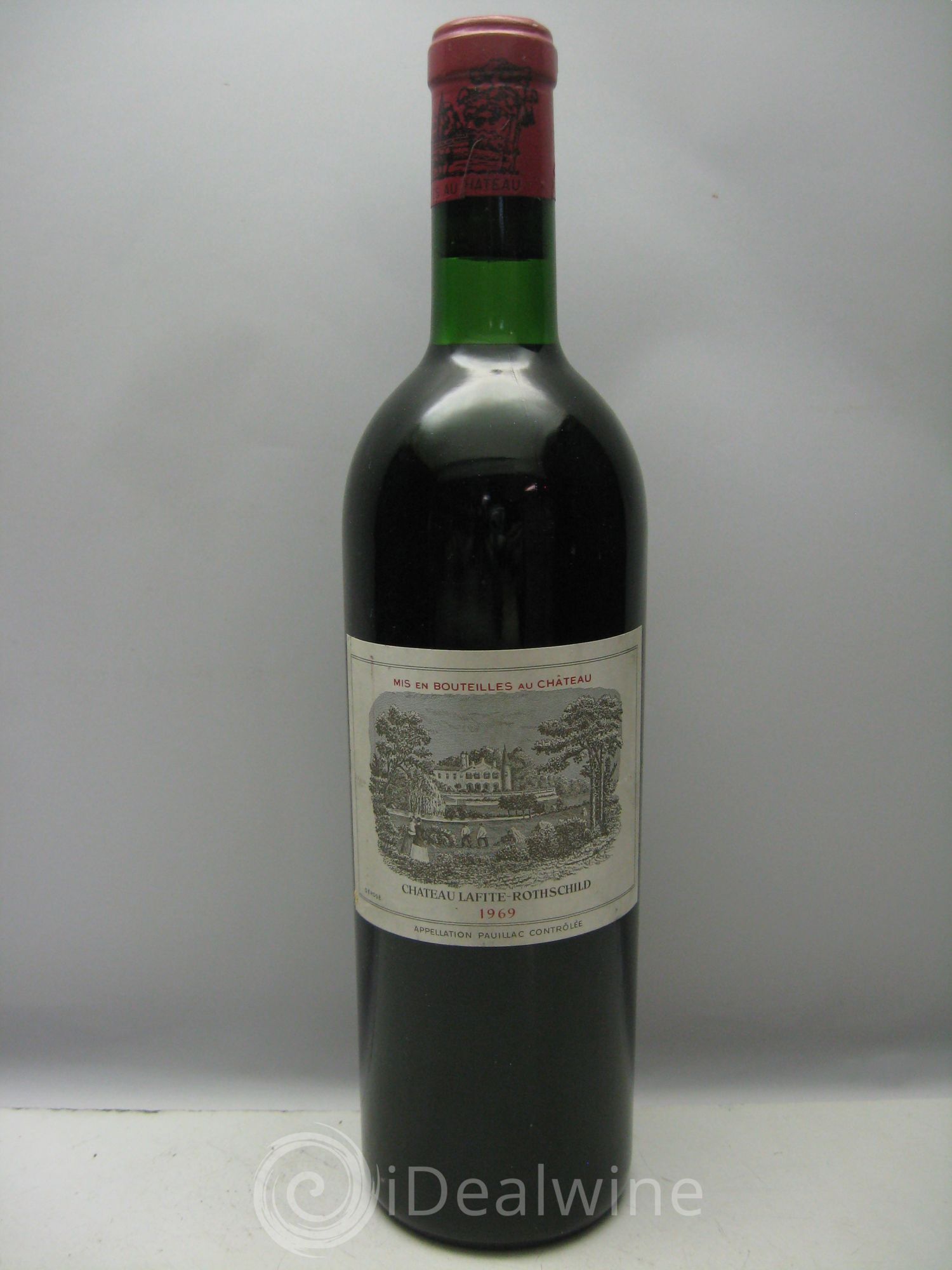 Château Lafite Rothschild 1er Grand Cru Classé (sans prix de réserve) 1969 - Lot de 1 bouteille - 0