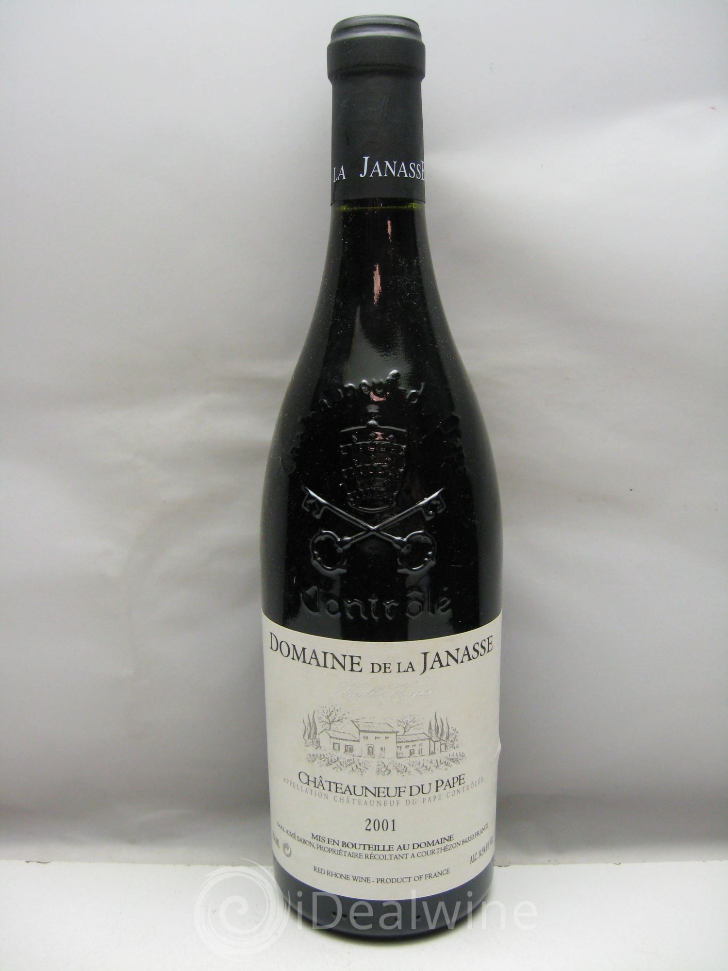 Châteauneuf-du-Pape La Janasse (Domaine de) (sans prix de réserve) 2001 - Lot de 6 bouteilles - 0