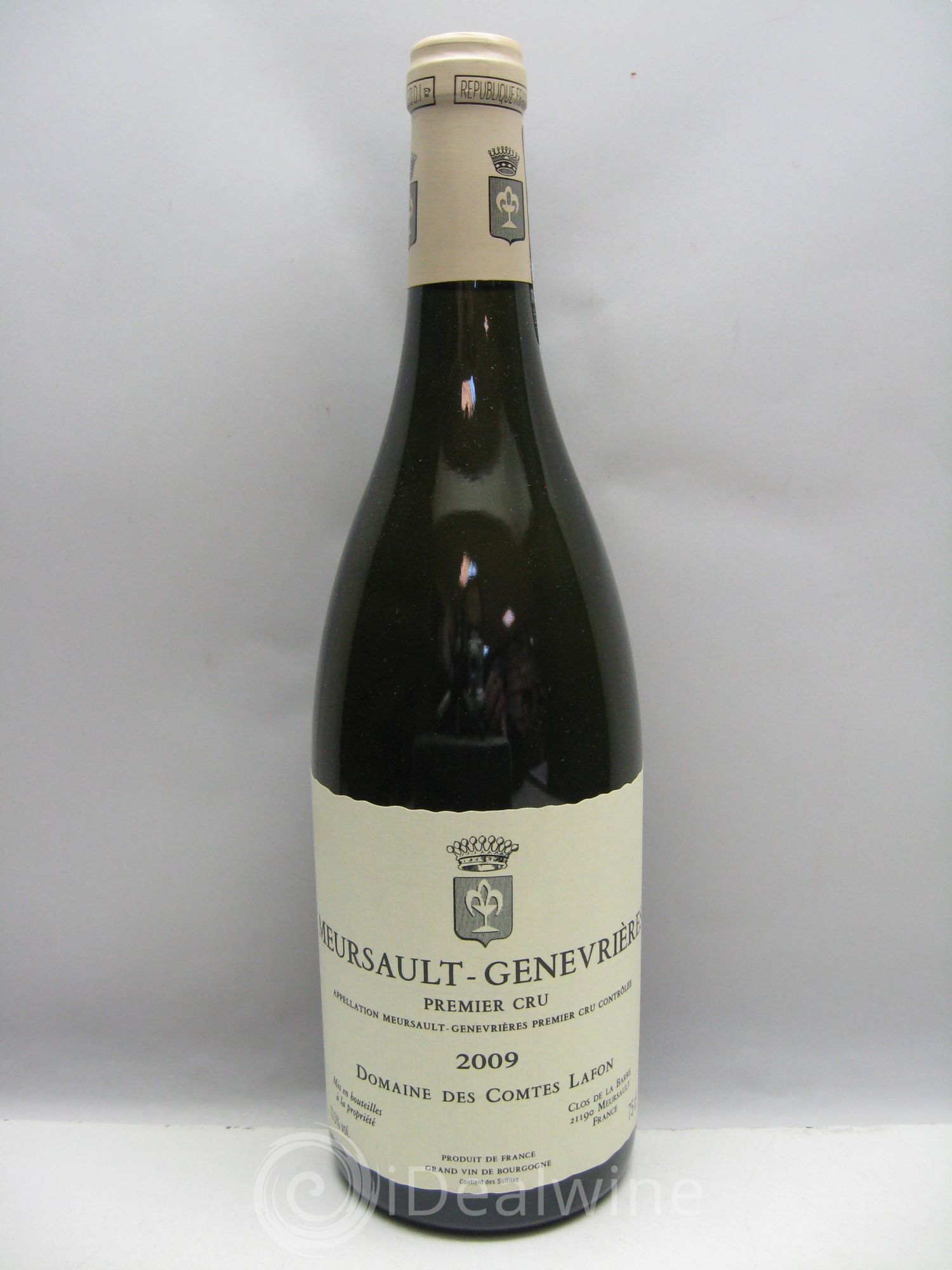 Meursault 1er Cru Genevrières Comtes Lafon (Domaine des) (sans prix de réserve) 2009 - Lot de 1 bouteille - 0