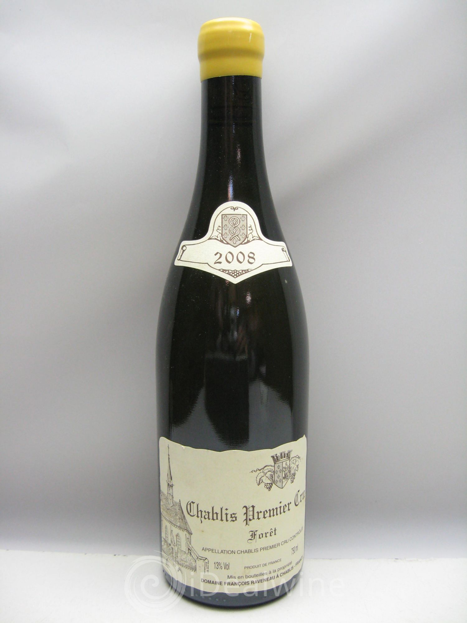 Chablis 1er Cru Forêt Raveneau (Domaine) (sans prix de réserve) 2008 - Lot de 1 bouteille - 0