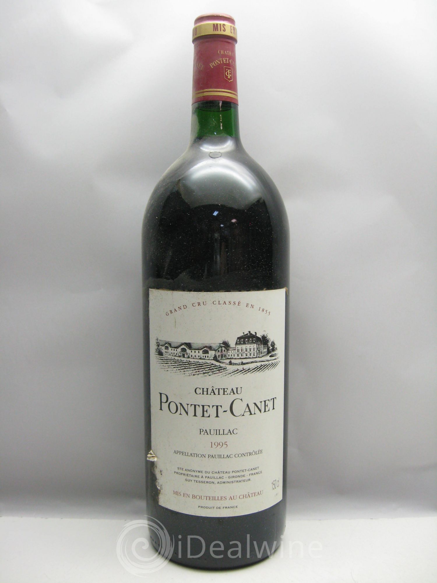 Château Pontet Canet 5ème Grand Cru Classé 1995 - Lot de 1 magnum - 0