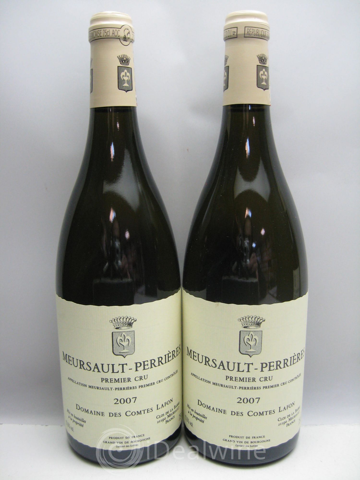 Meursault 1er Cru Perrières Comtes Lafon (Domaine des) 2007 - Lot de 2 bouteilles - 0