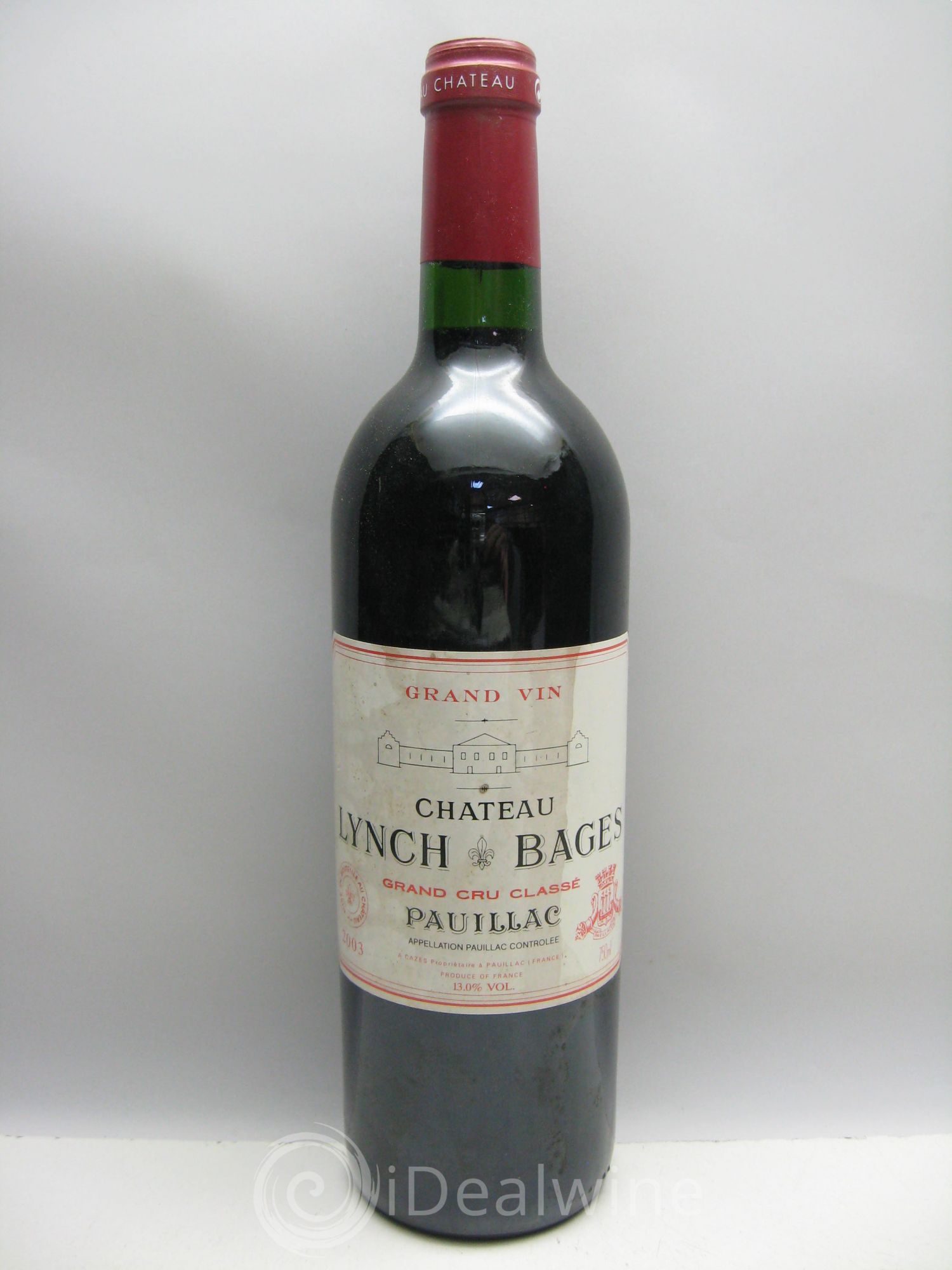 Château Lynch Bages 5ème Grand Cru Classé (sans prix de réserve) 2003 - Lot de 1 bouteille - 0