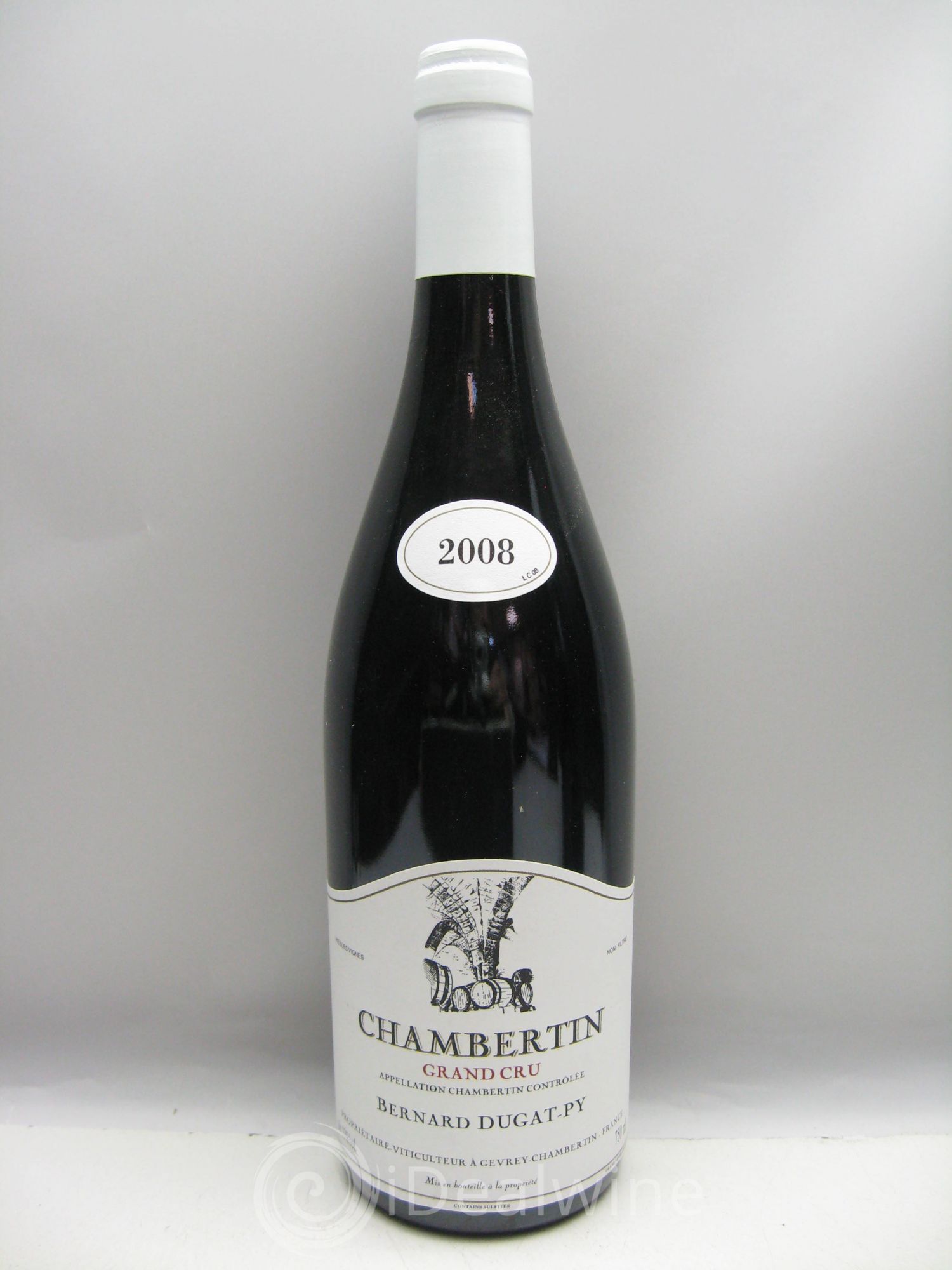 Chambertin Grand Cru Vieilles Vignes Dugat-Py 2008 - Lot de 1 bouteille - 0