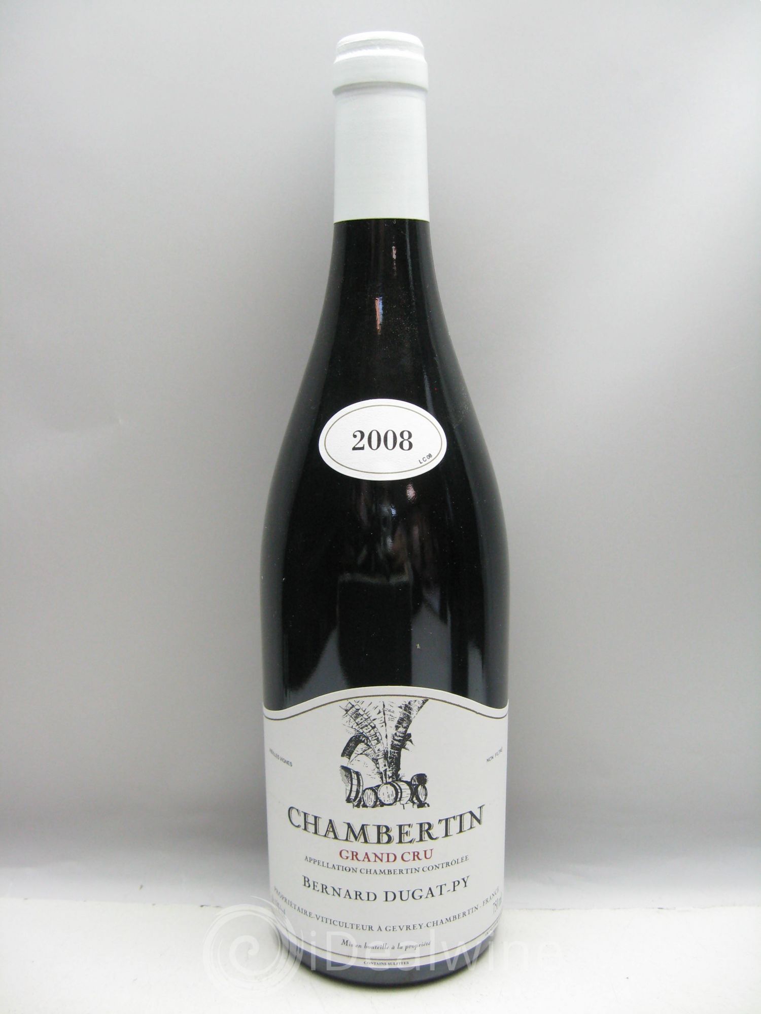 Chambertin Grand Cru Vieilles Vignes Dugat-Py 2008 - Lot de 1 bouteille - 0