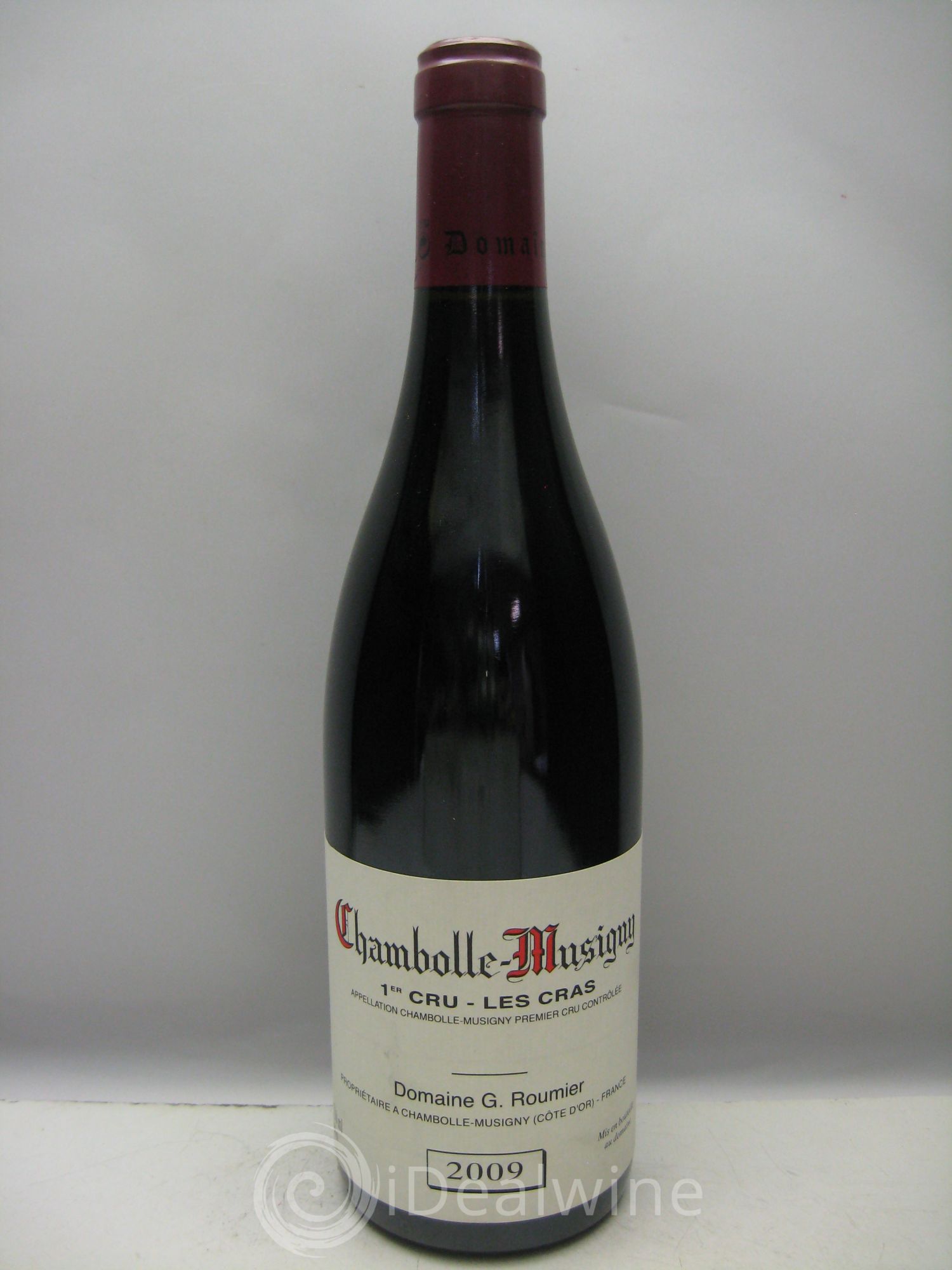 Chambolle-Musigny 1er Cru Les Cras Georges Roumier (Domaine) 2009 - Lot de 1 bouteille - 0