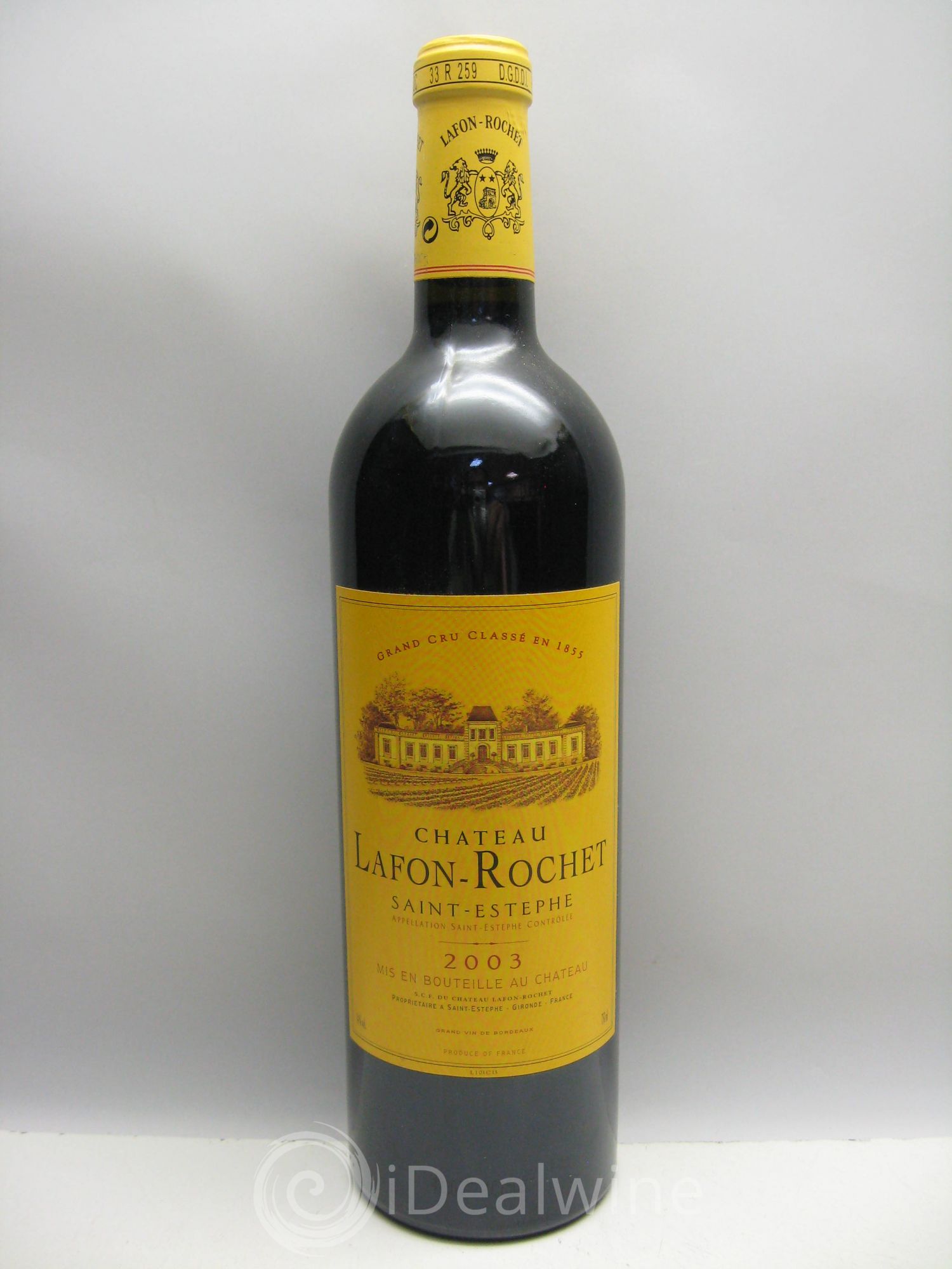 Château Lafon Rochet 4ème Grand Cru Classé (sans prix de réserve) 2003 - Lot de 1 bouteille - 0
