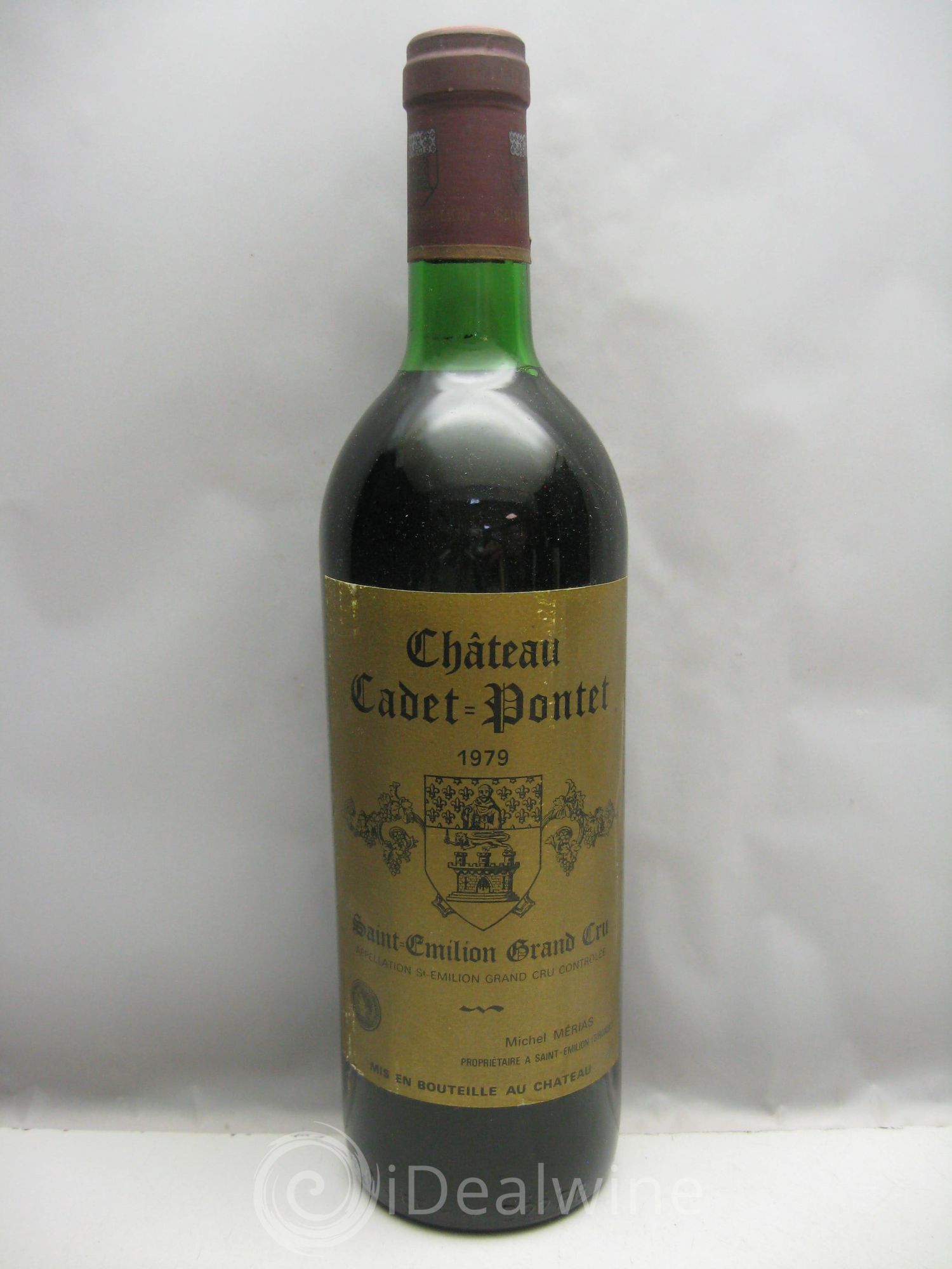 Bordeaux Château Cadet Pontet St Emilion Grand Cru (sans prix de réserve) 1979 - Posten von 1 Flasche - 0