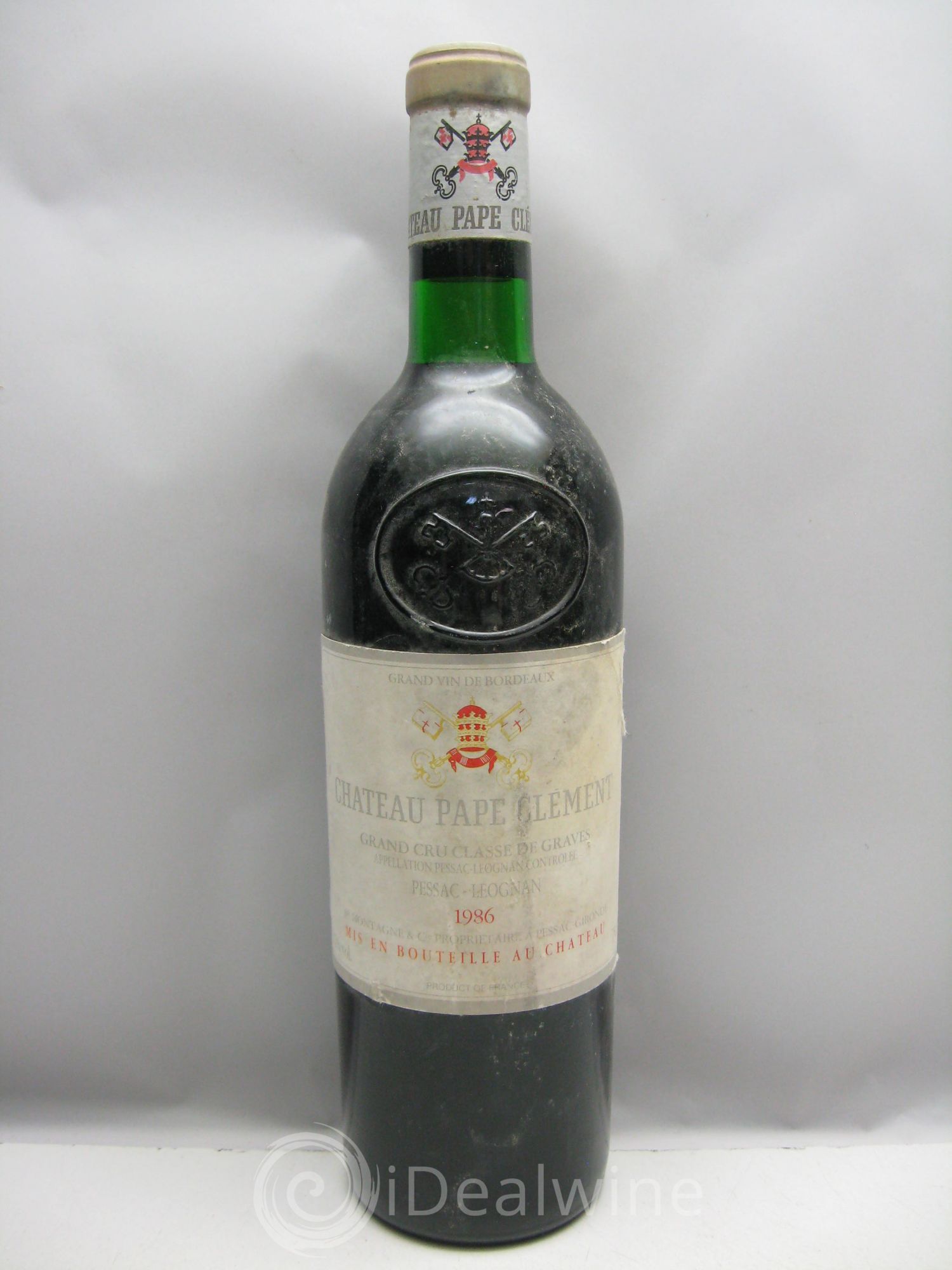 Château Pape Clément Cru Classé de Graves (sans prix de réserve) 1986 - Lot de 1 bouteille - 0