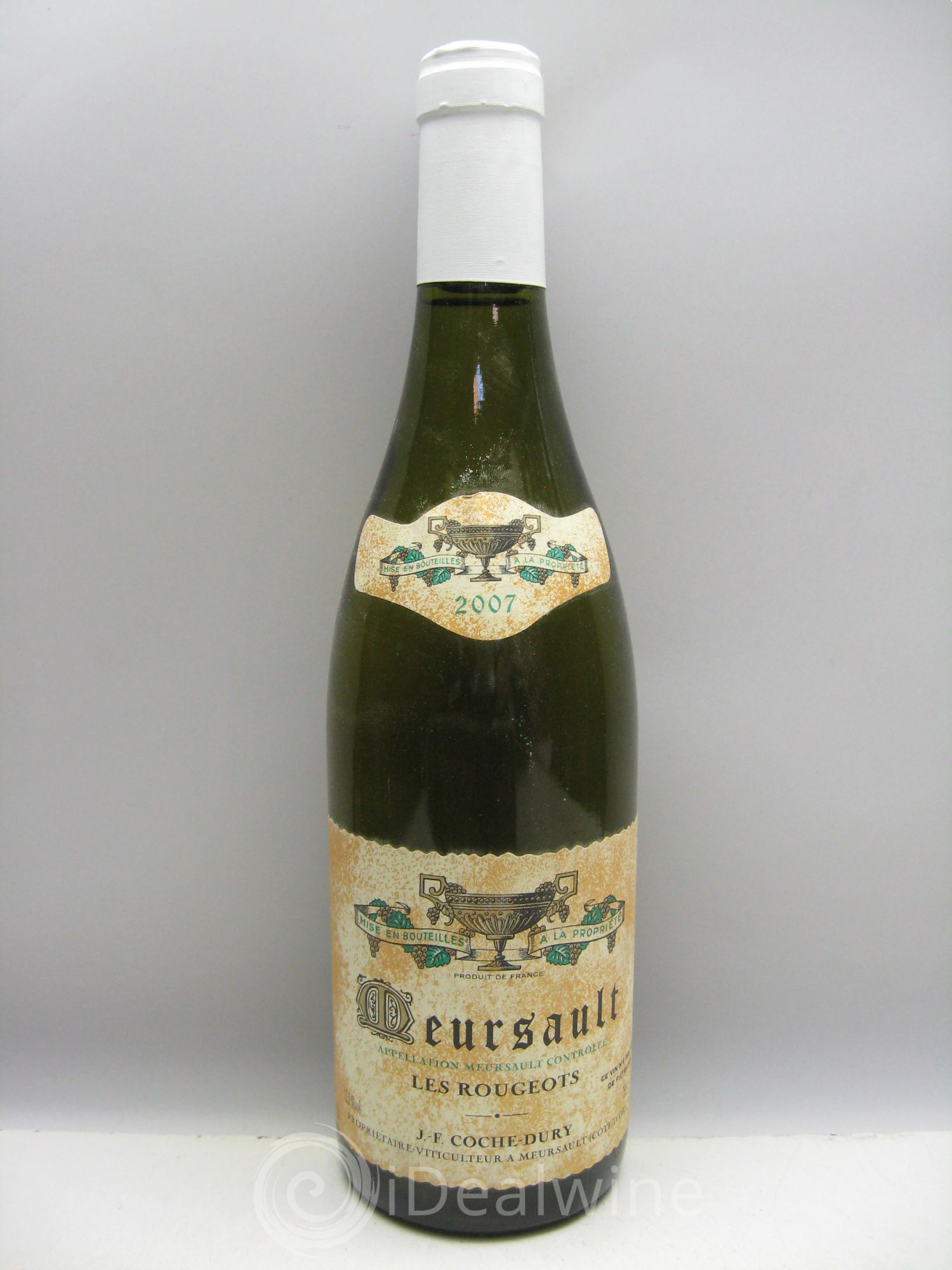 Meursault Les Rougeots Coche Dury (Domaine) 2007 - Lot de 1 bouteille - 0