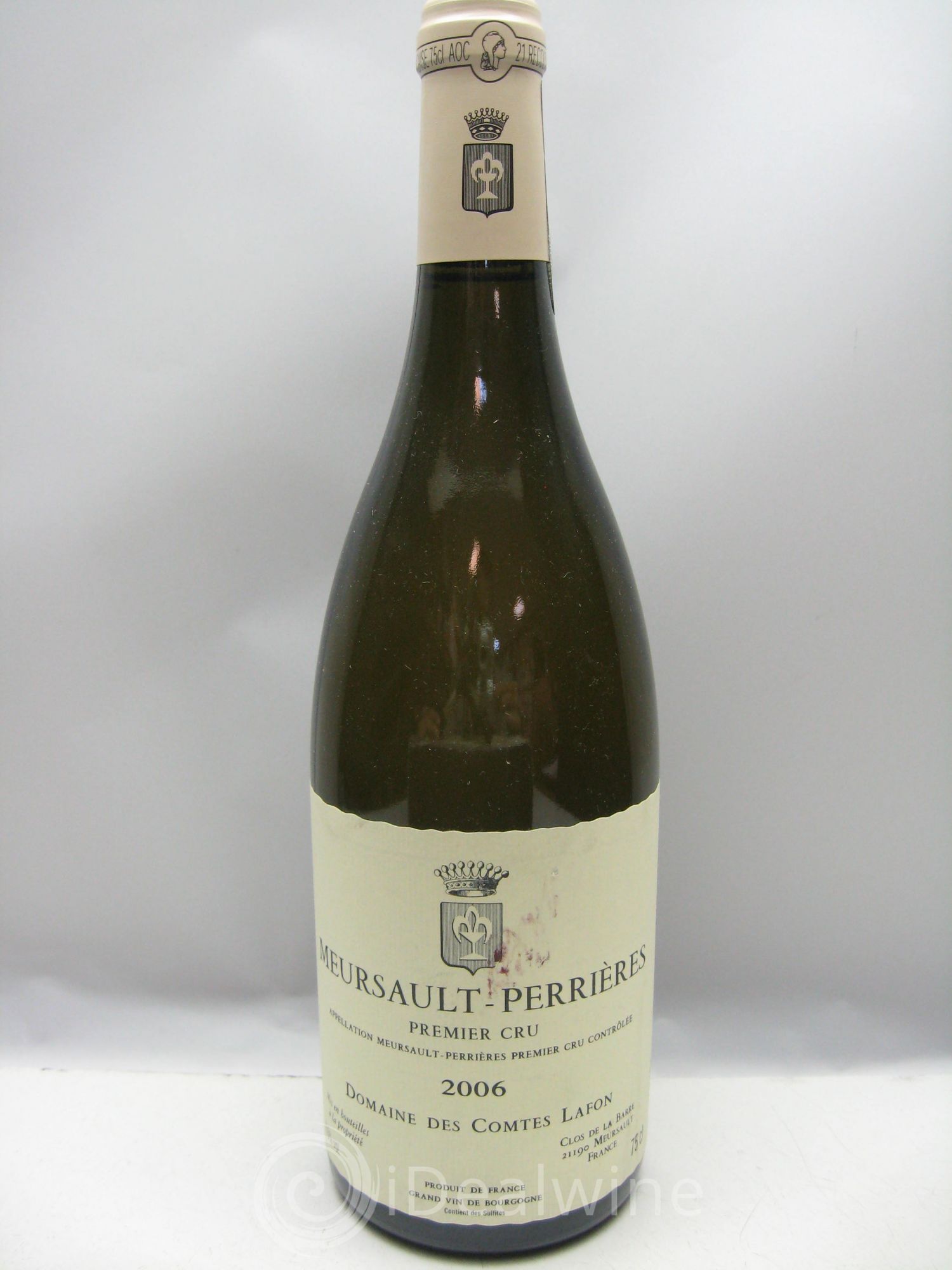Meursault 1er Cru Perrières Comtes Lafon (Domaine des) 2006 - Lot de 1 bouteille - 0