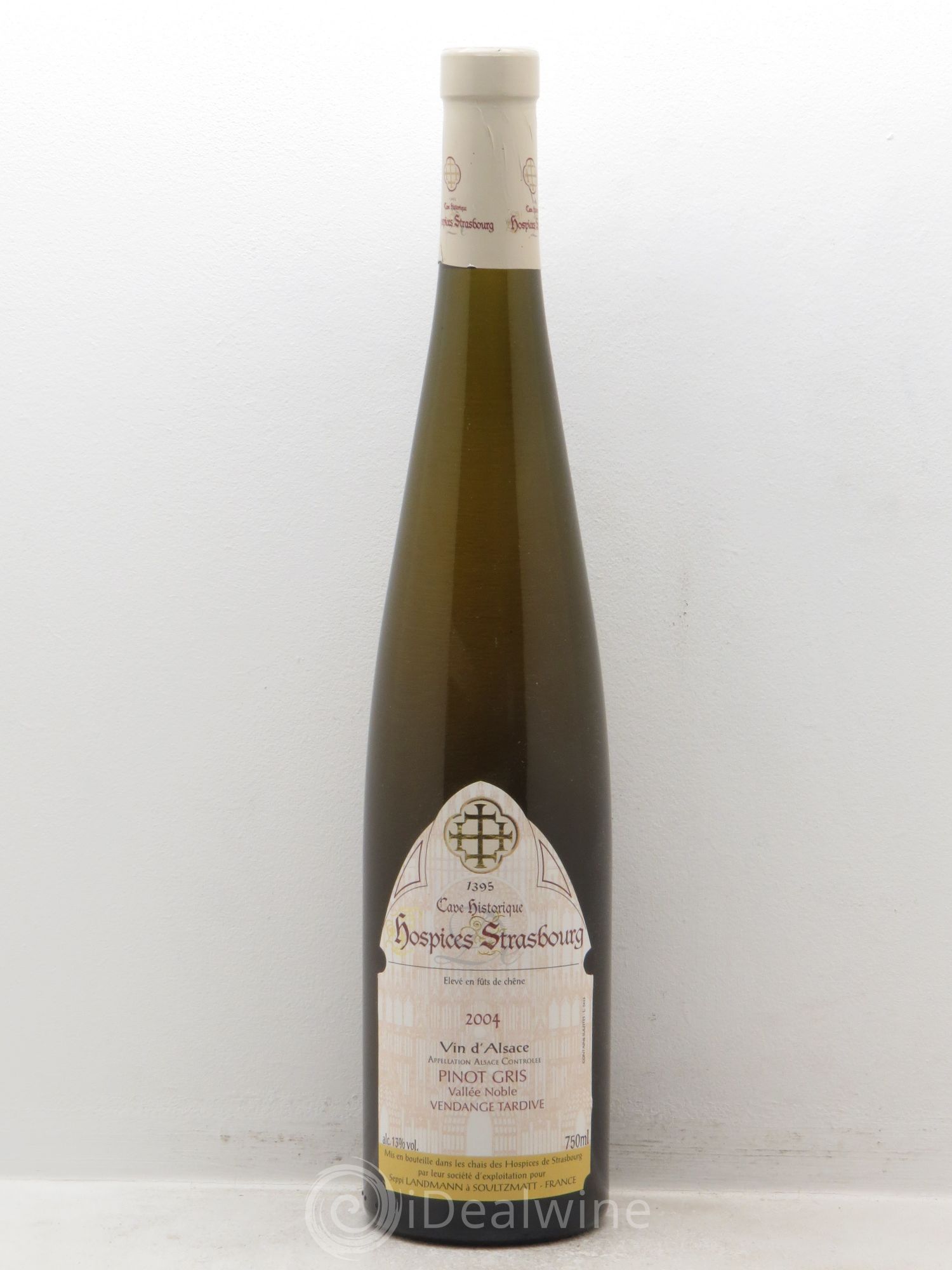 Pinot Gris (Tokay) Vendanges Tardives "Hospices Strasbouro" Seppi Landmann (sans prix de réserve) 2004 - Lotto di 1 bottiglia - 0