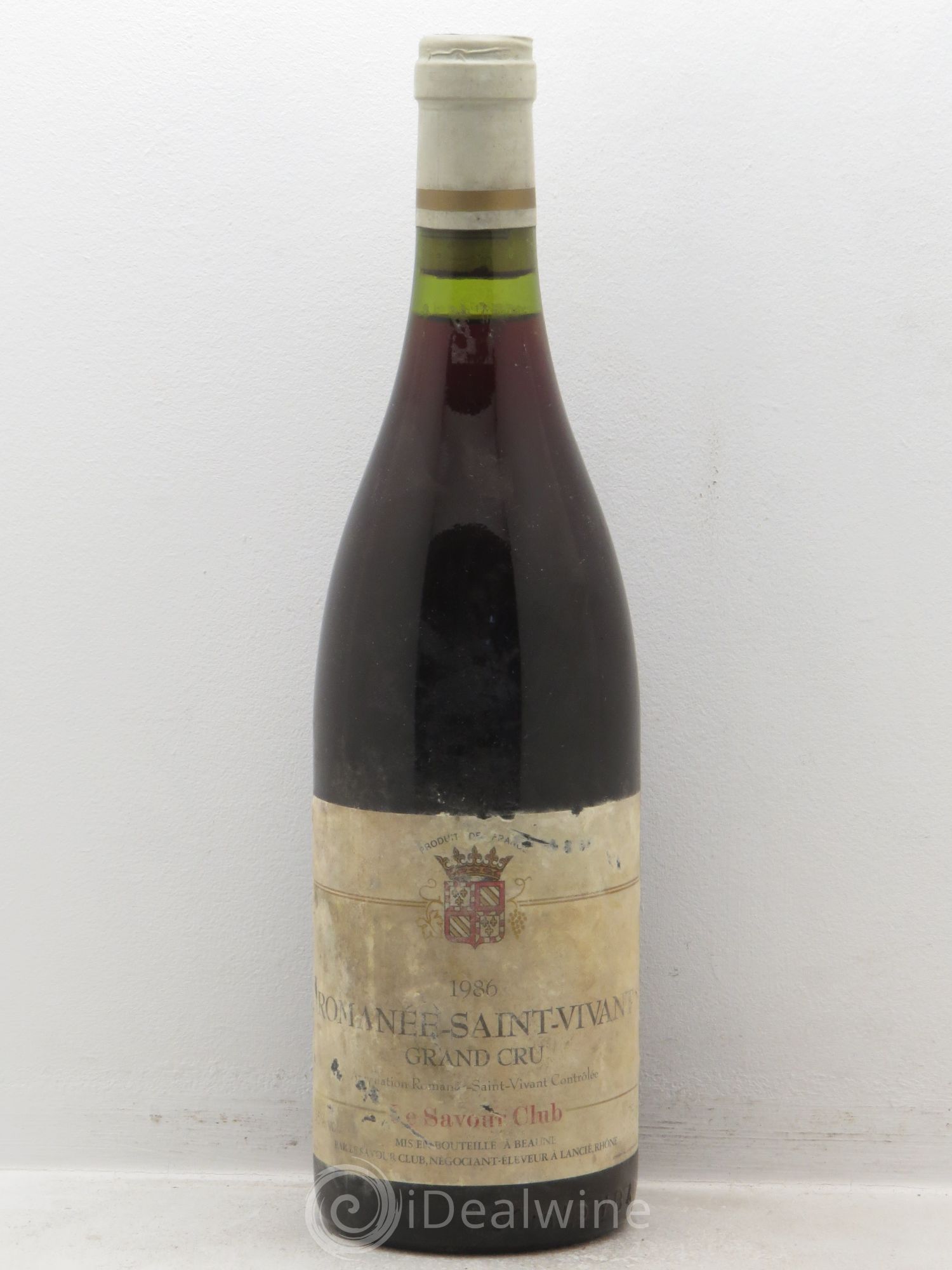Romanée-Saint-Vivant Grand Cru Savour Club (sans prix de réserve) 1986 - Posten von 1 Flasche - 0