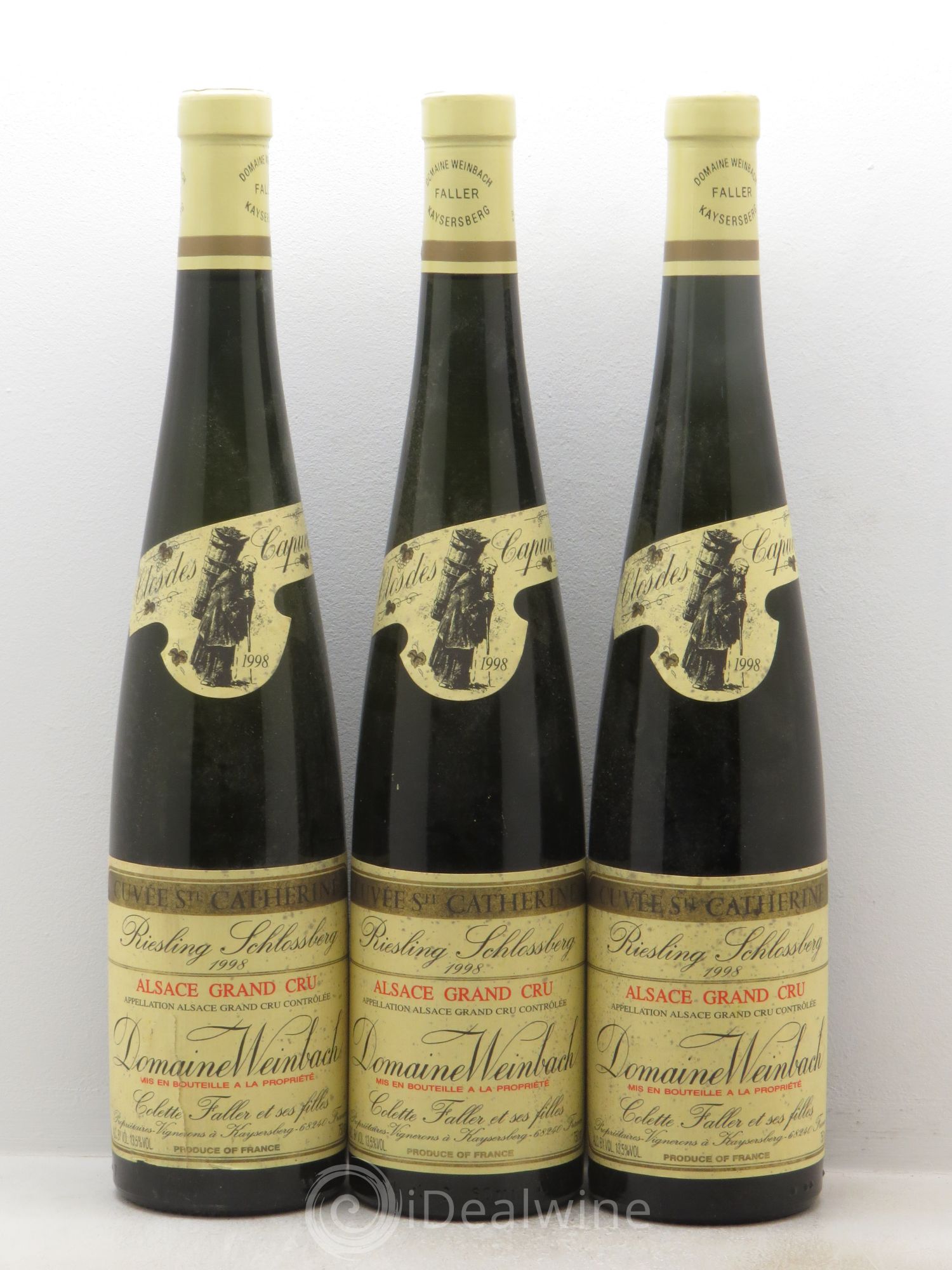 Riesling Grand Cru Cuvée Sainte Catherine (sans prix de réserve) 1998 - Posten von 3 Flaschen - 0