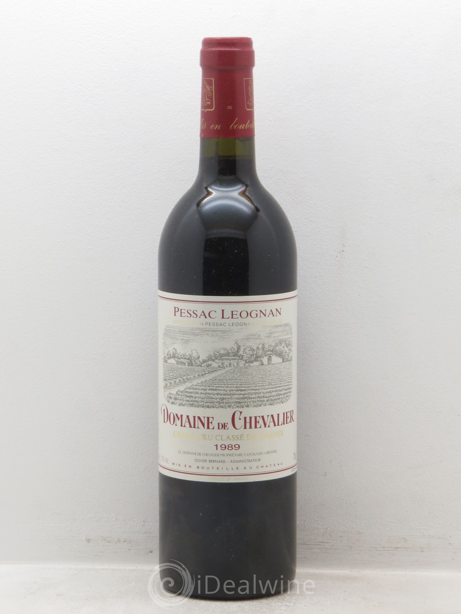 Domaine de Chevalier Cru Classé de Graves 1989 - Lot de 12 bouteilles - 0