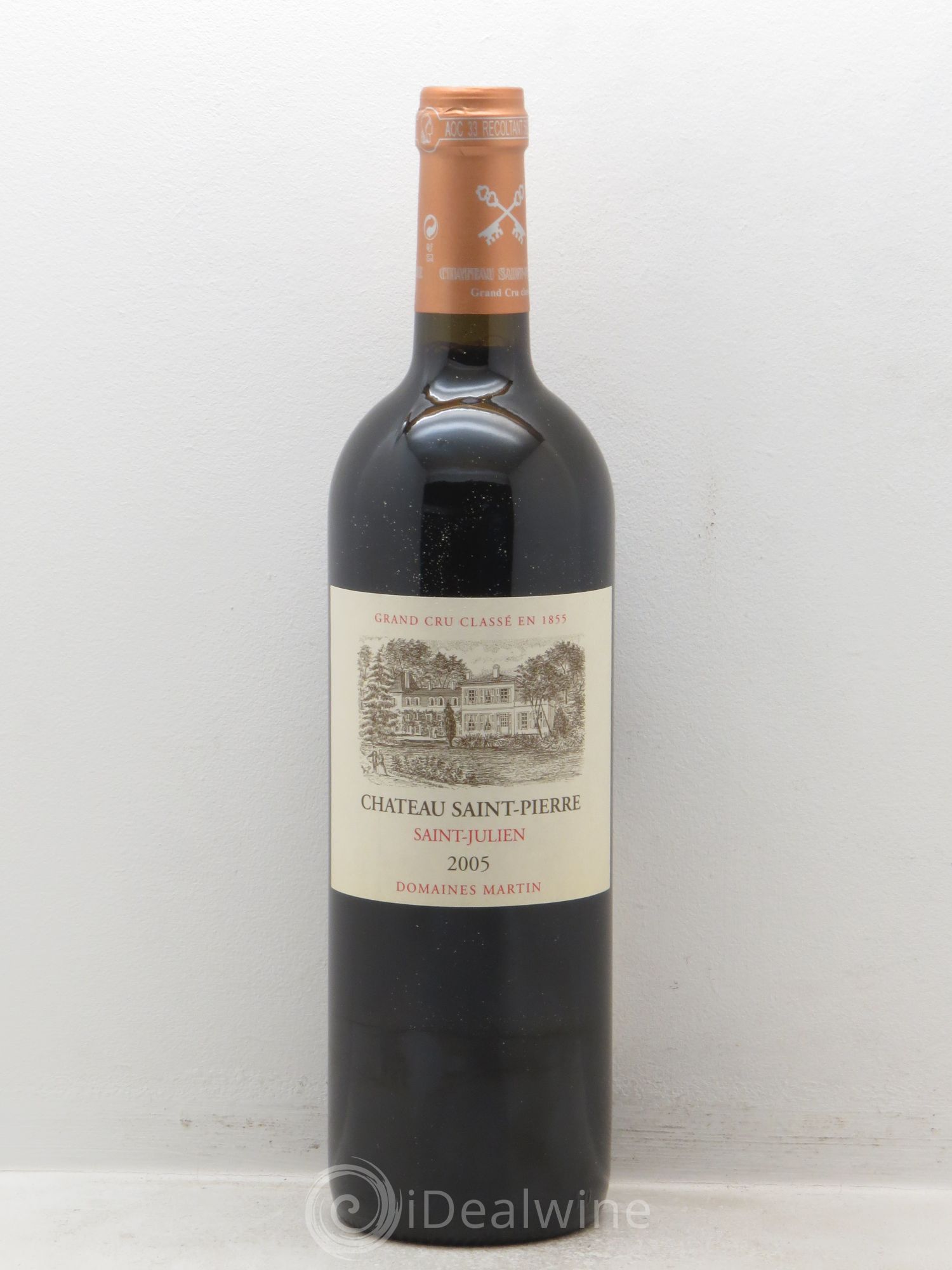 Château Saint-Pierre 4ème Grand Cru Classé 2005 - Lot de 12 bouteilles - 0