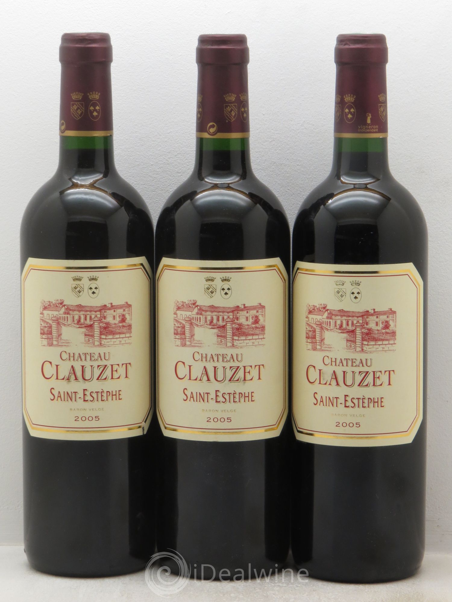 Bordeaux Château Clauzet (sans prix de réserve) 2005 - Posten von 3 Flaschen - 0
