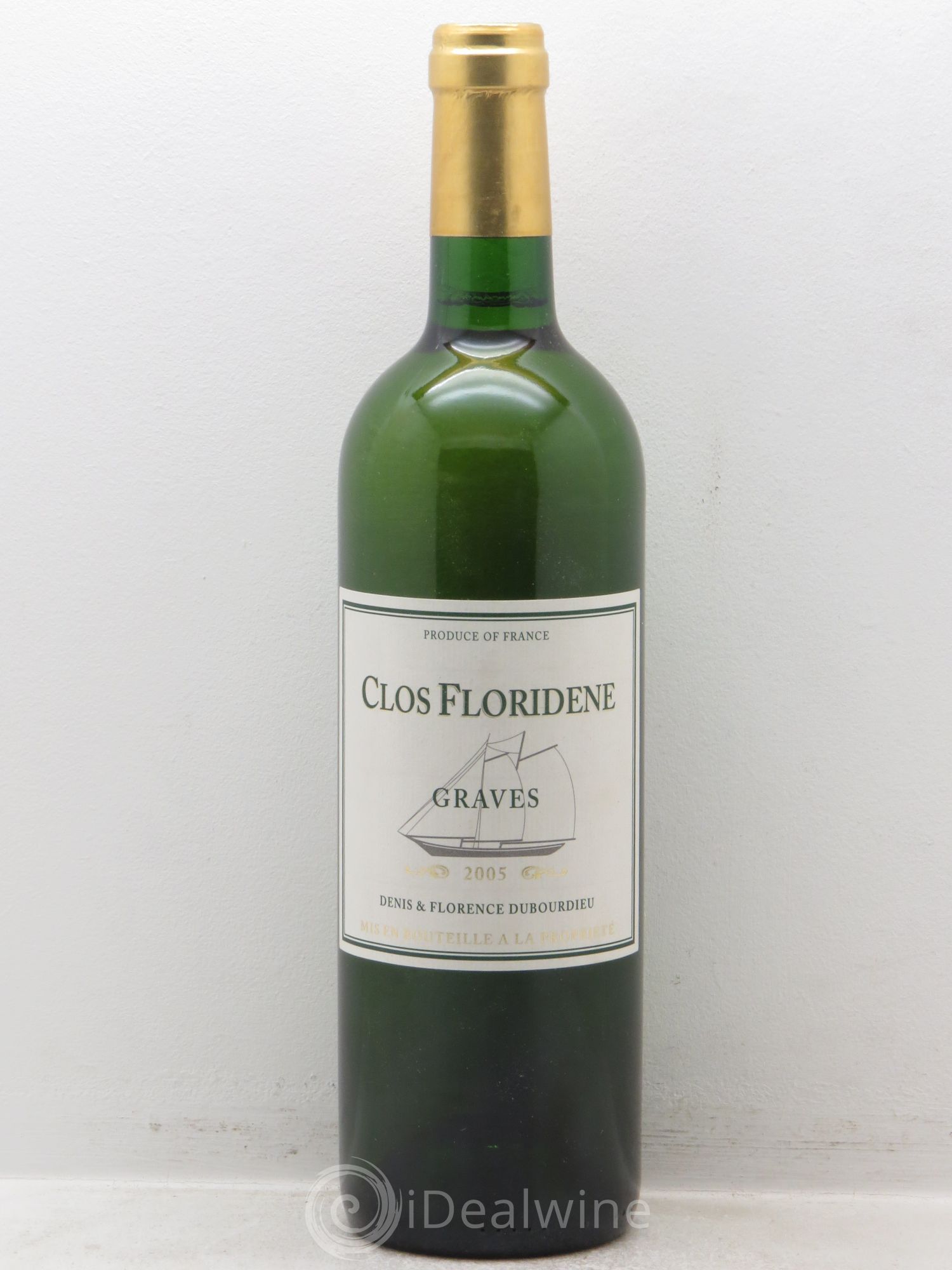 Bordeaux Clos Floridène (sans prix de réserve) 2005 - Posten von 1 Flasche - 0
