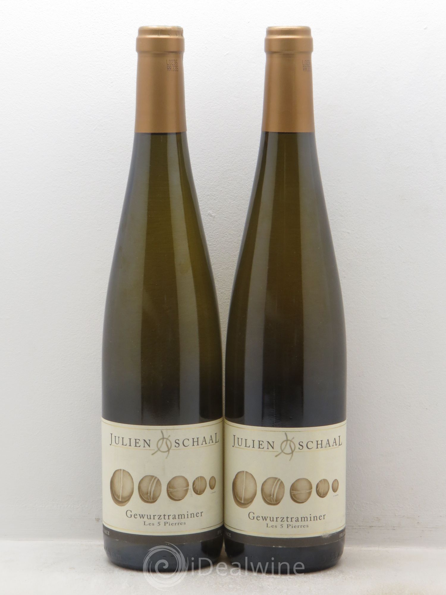 Gewurztraminer les 5 Pierres Julien Schaal (sans prix de réserve) 2004 - Posten von 2 Flaschen - 0