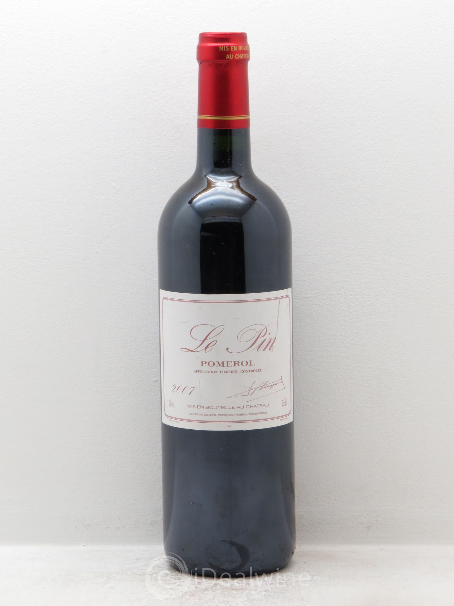 Château Le Pin 2007 - Lot de 1 bouteille - 0