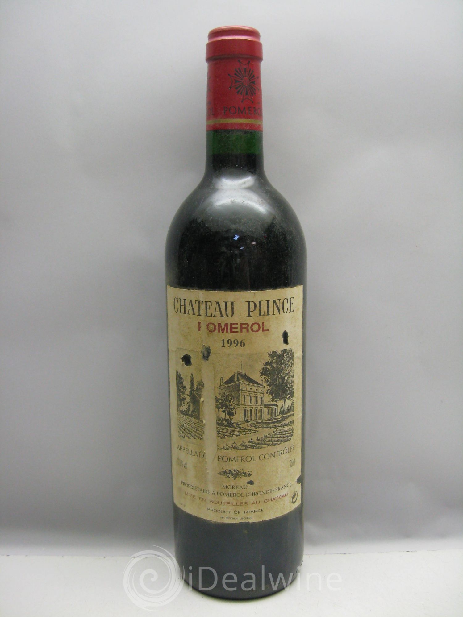 Château Plince 1996 - Lot de 6 bouteilles - 0