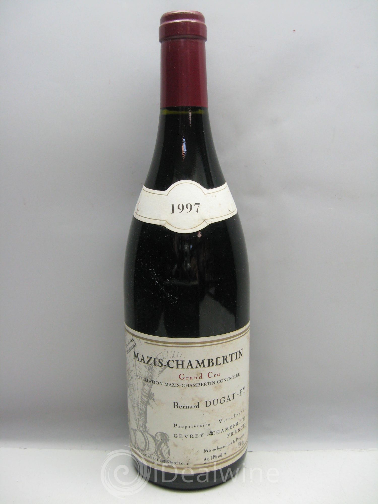 Mazis-Chambertin Grand Cru Vieilles Vignes Dugat-Py Vieilles Vignes 1997 - Lot de 1 bouteille - 0