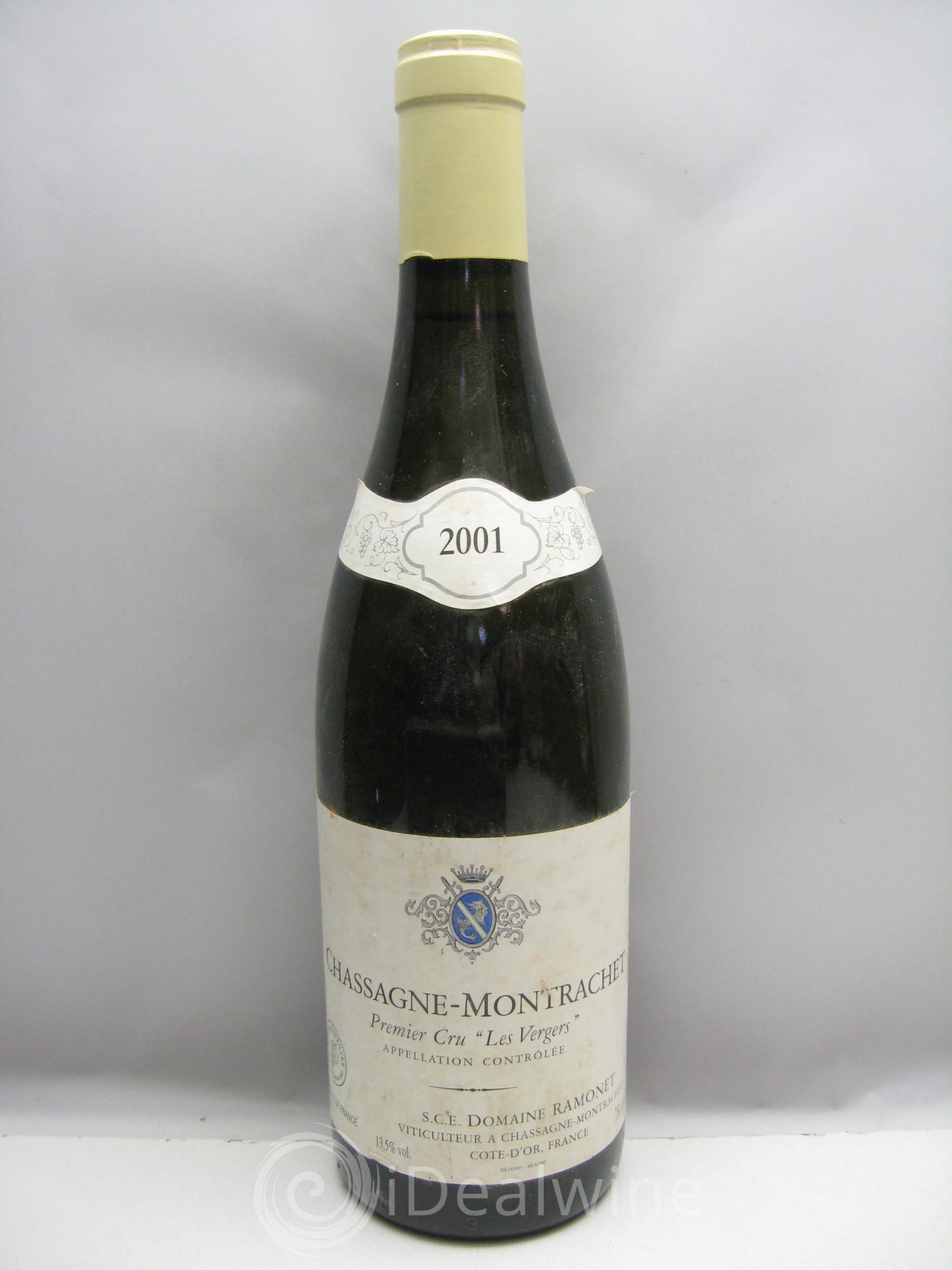 Chassagne-Montrachet 1er Cru Les Vergers Ramonet (Domaine) 2001 - Lot de 1 bouteille - 0