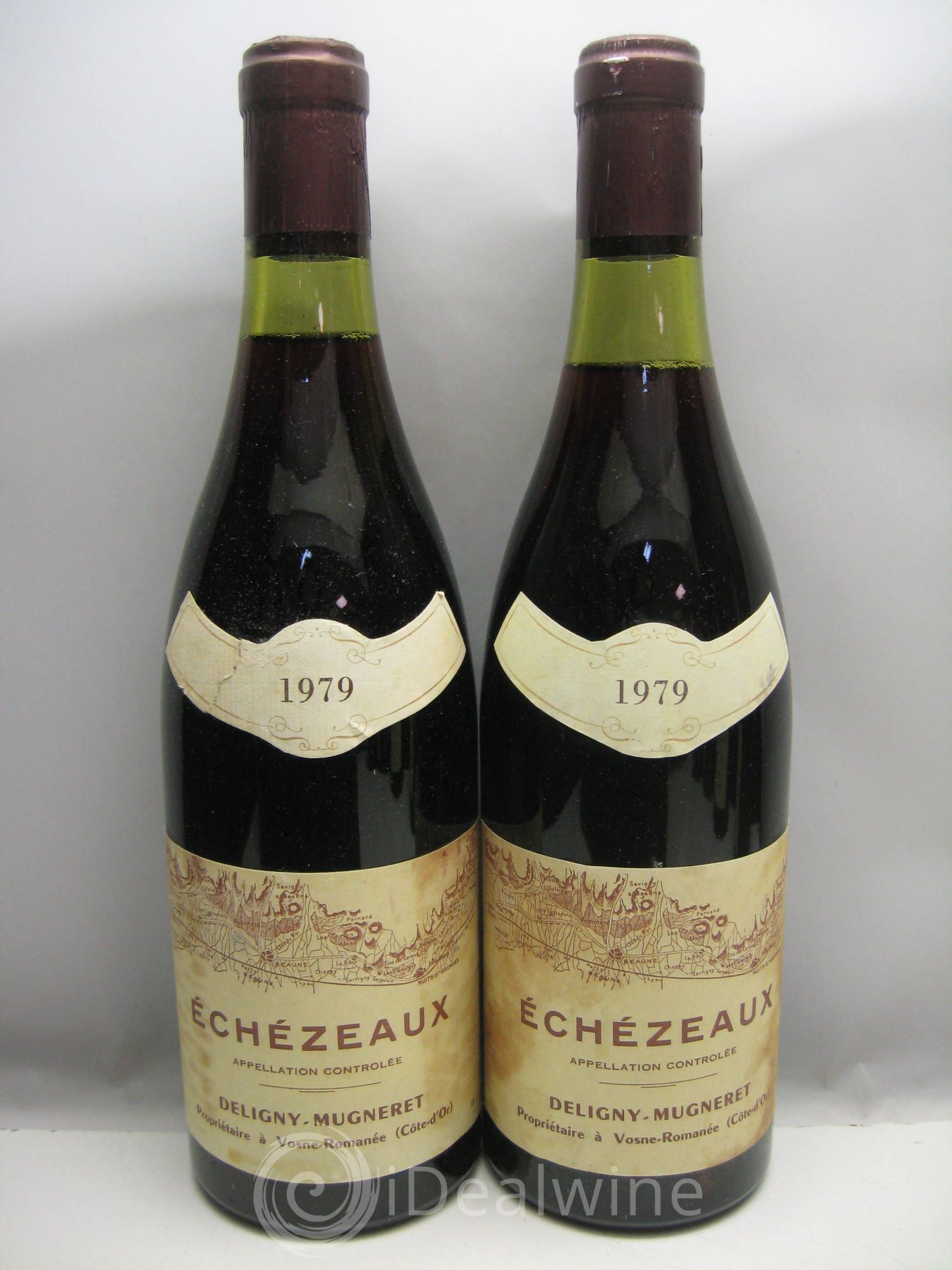 Echezeaux Grand Cru Deligny-Mugneret (sans prix de réserve) 1979 - Lotto di 2 bottiglie - 0