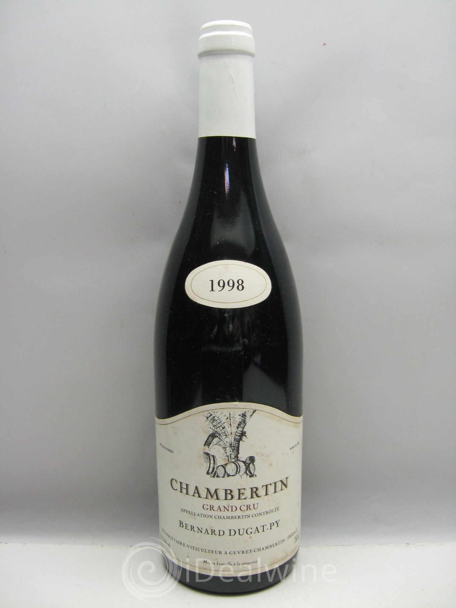 Chambertin Grand Cru Vieilles Vignes Dugat-Py Vieilles Vignes 1998 - Lot de 1 bouteille - 0