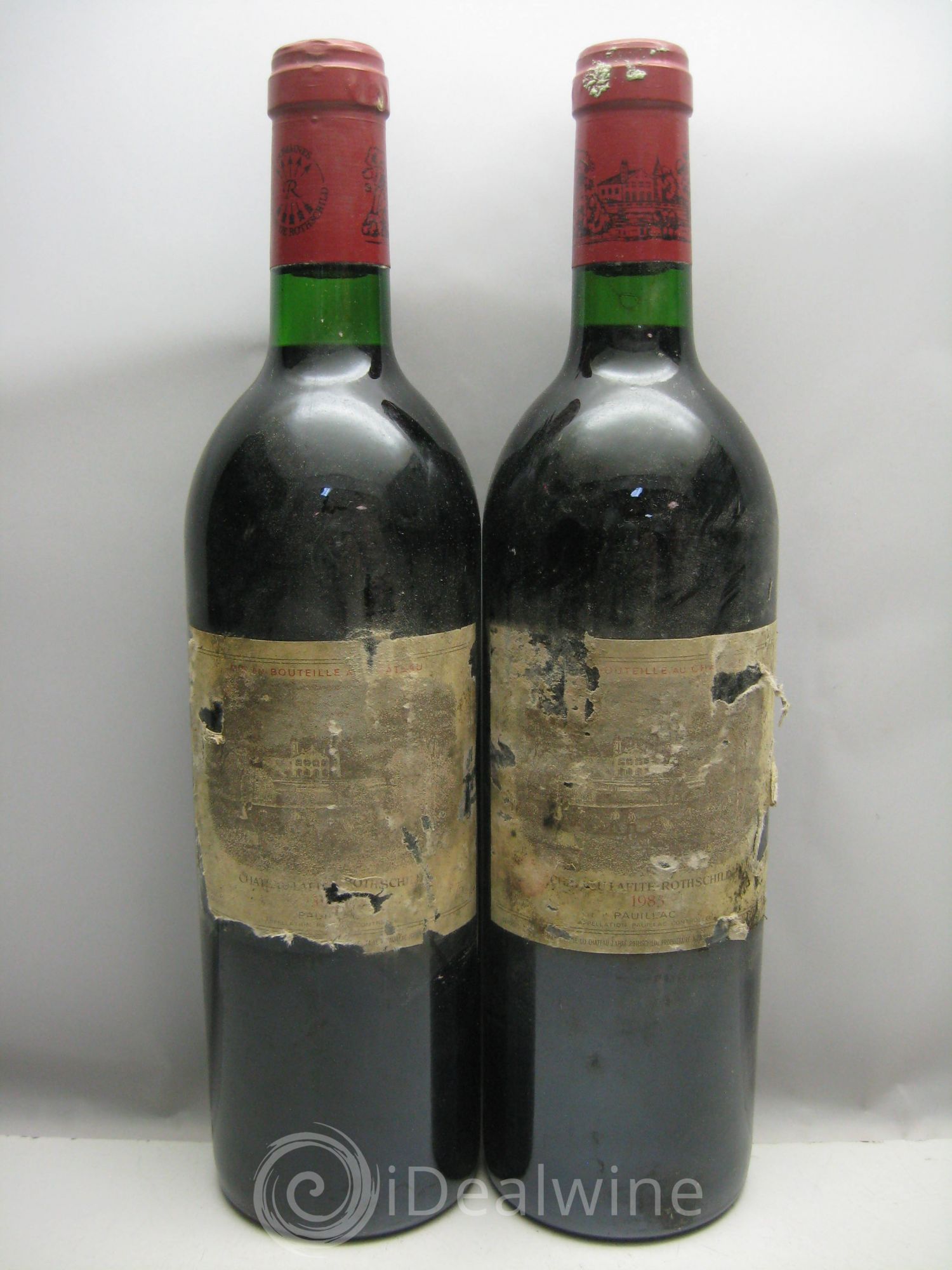 Château Lafite Rothschild 1er Grand Cru Classé (sans prix de réserve) 1983 - Lot de 2 bouteilles - 0