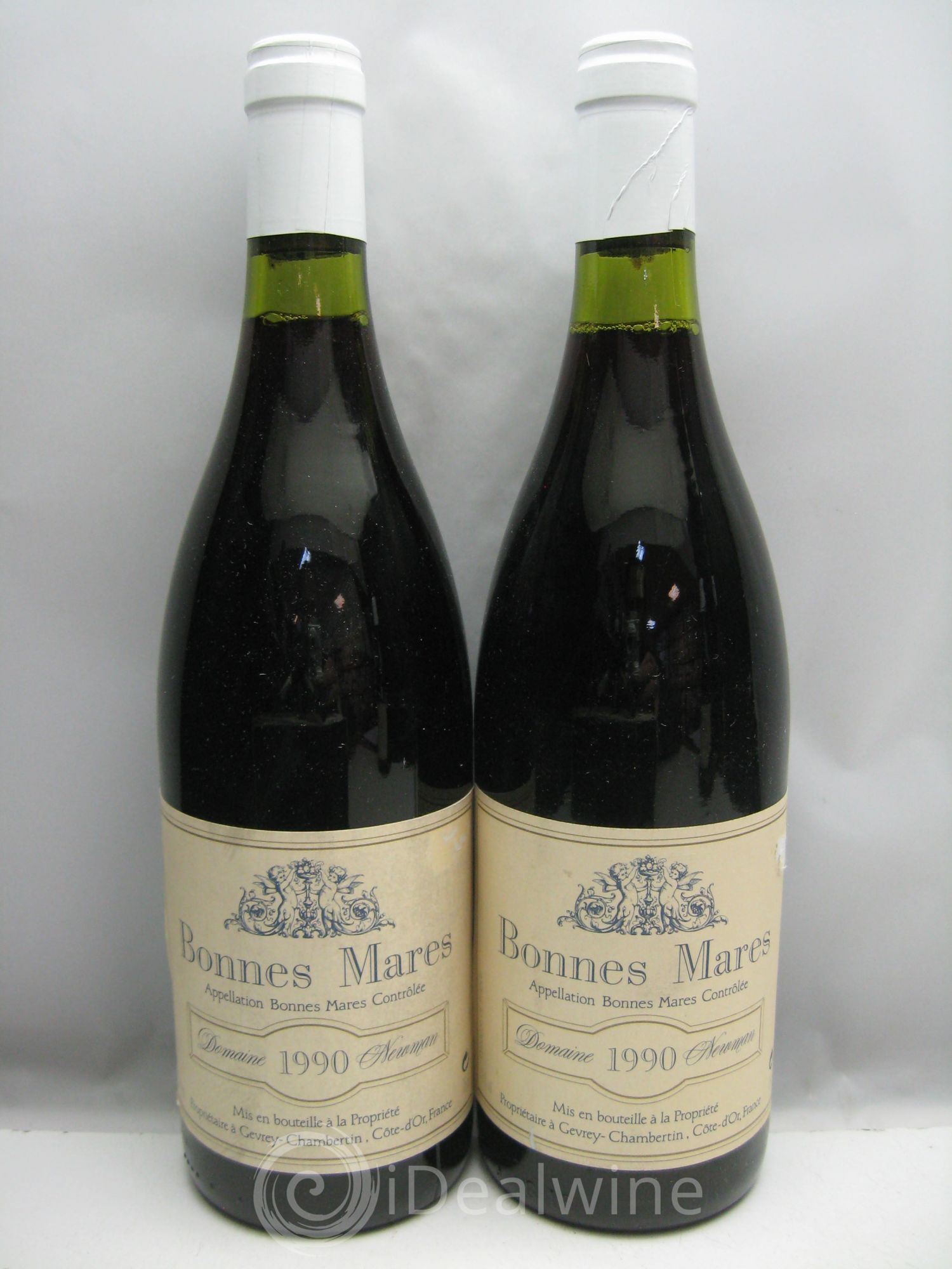 Bonnes-Mares Grand Cru Domaine Newman (sans prix de réserve) 1990 - Posten von 2 Flaschen - 0