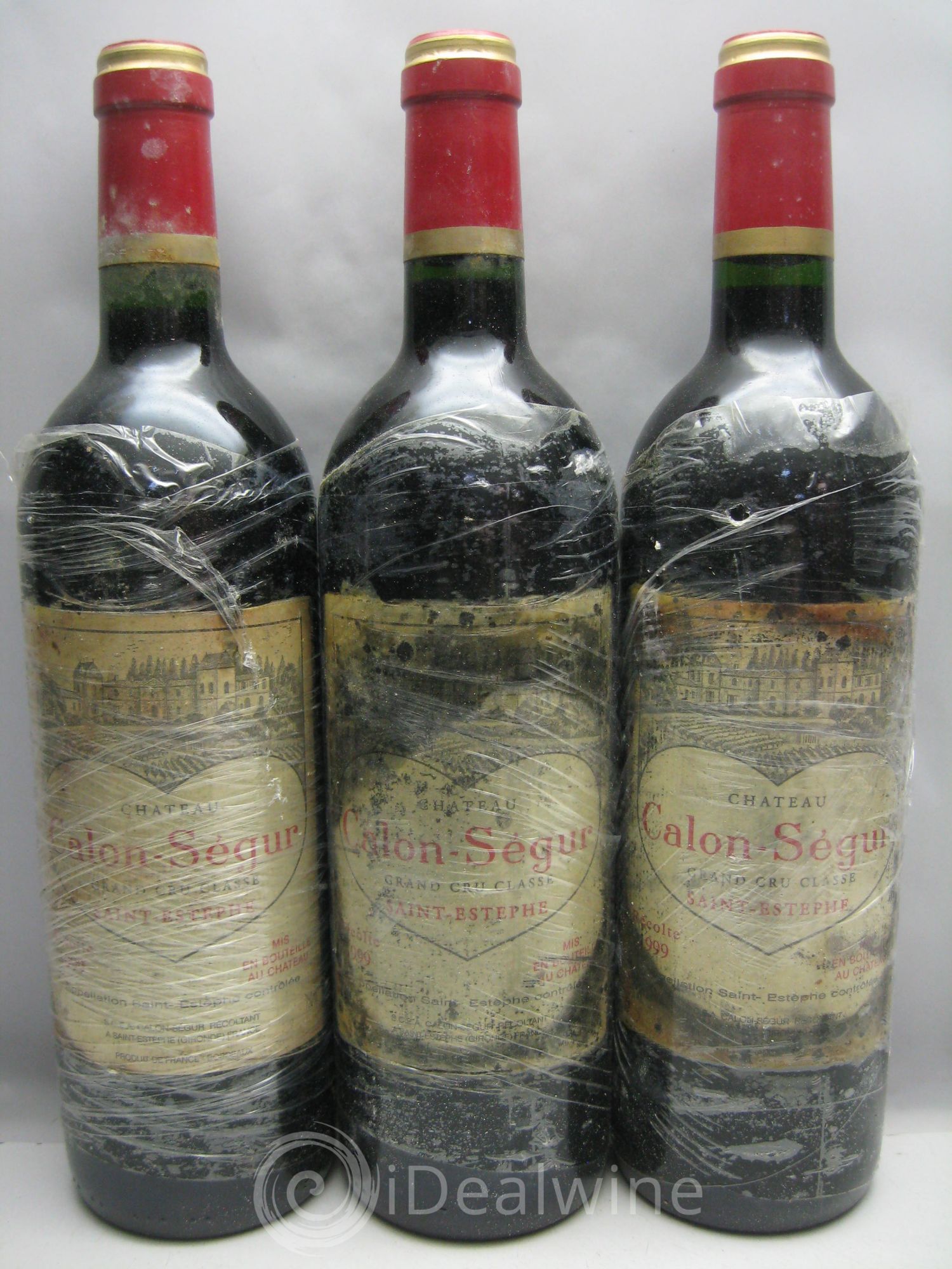 Château Calon Ségur 3ème Grand Cru Classé (sans prix de réserve) 1999 - Lot de 3 bouteilles - 0