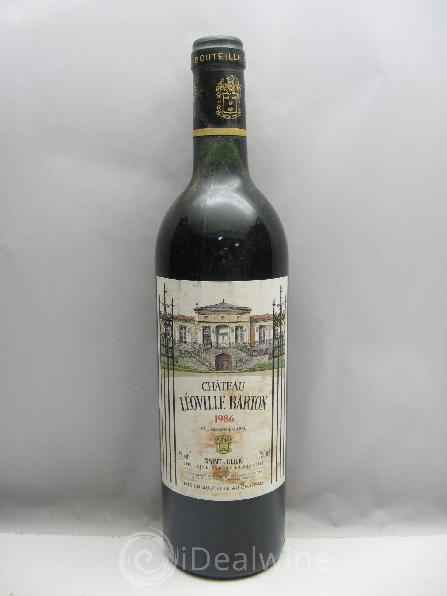 Château Léoville Barton 2ème Grand Cru Classé (sans prix de réserve) 1986 - Lot de 1 bouteille - 0