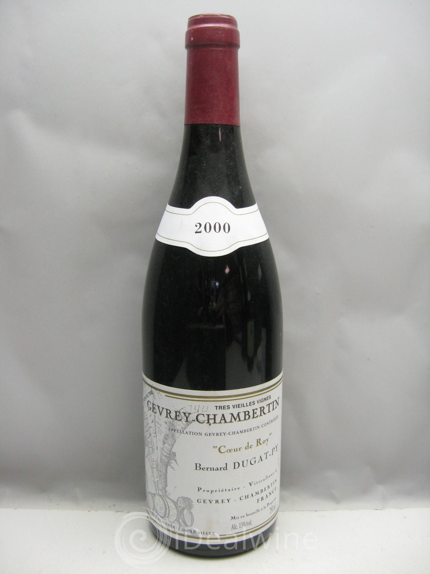 Gevrey-Chambertin Coeur de Roy Très Vieilles Vignes Dugat-Py (sans prix de réserve) 2000 - Lot de 1 bouteille - 0