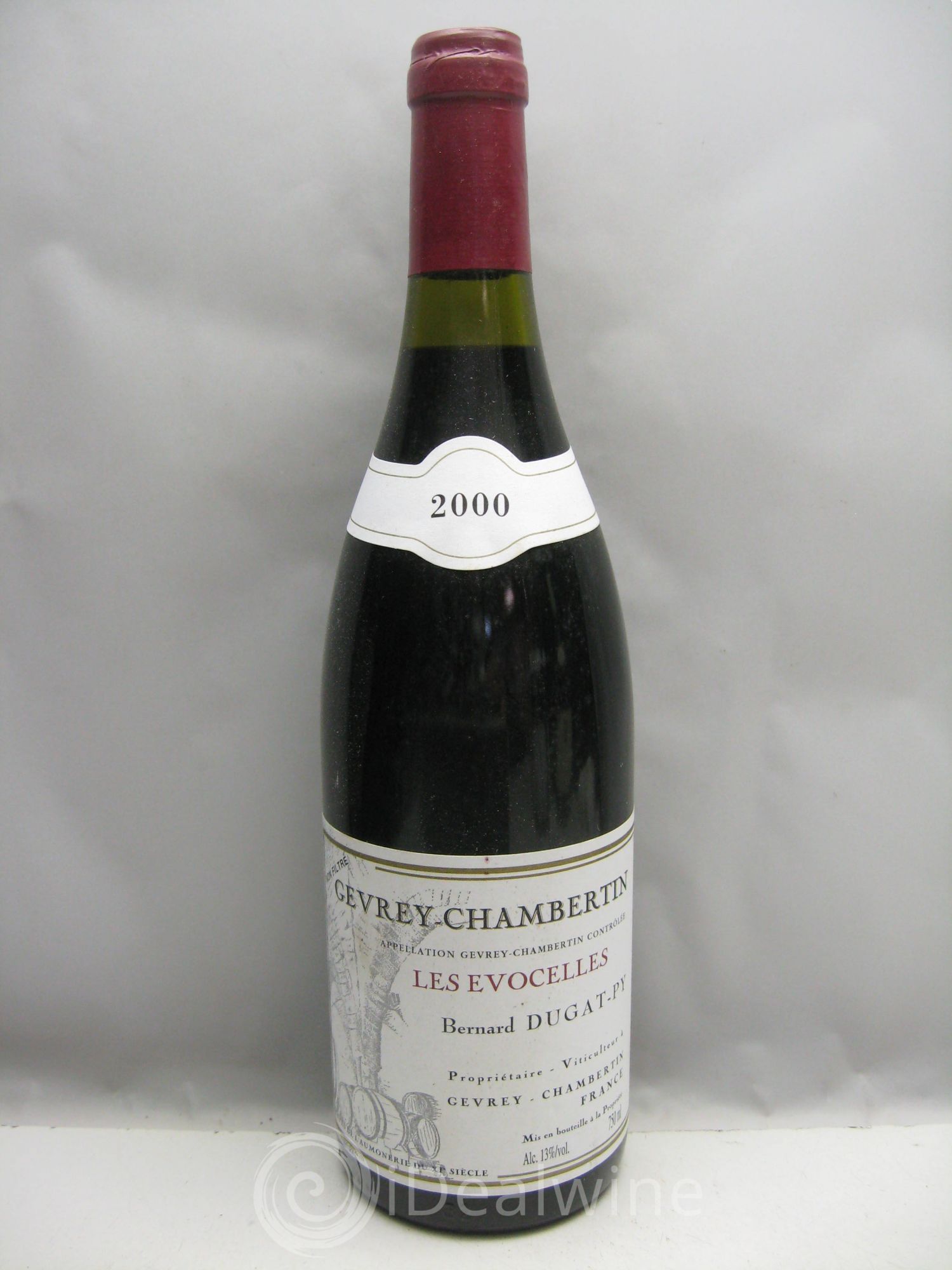 Gevrey-Chambertin Les Evocelles Vieilles Vignes Dugat-Py (sans prix de réserve) 2000 - Lot de 1 bouteille - 0