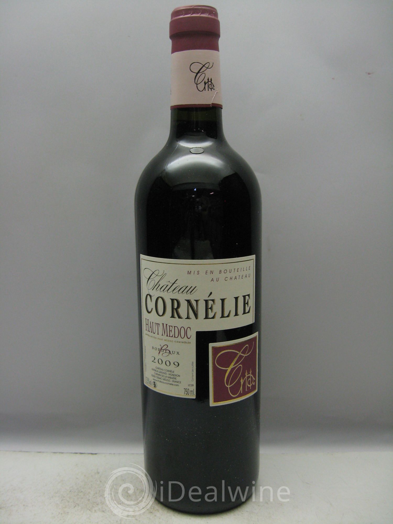 Haut Médoc Château Cornélie (sans prix de réserve) 2009 - Posten von 1 Flasche - 0