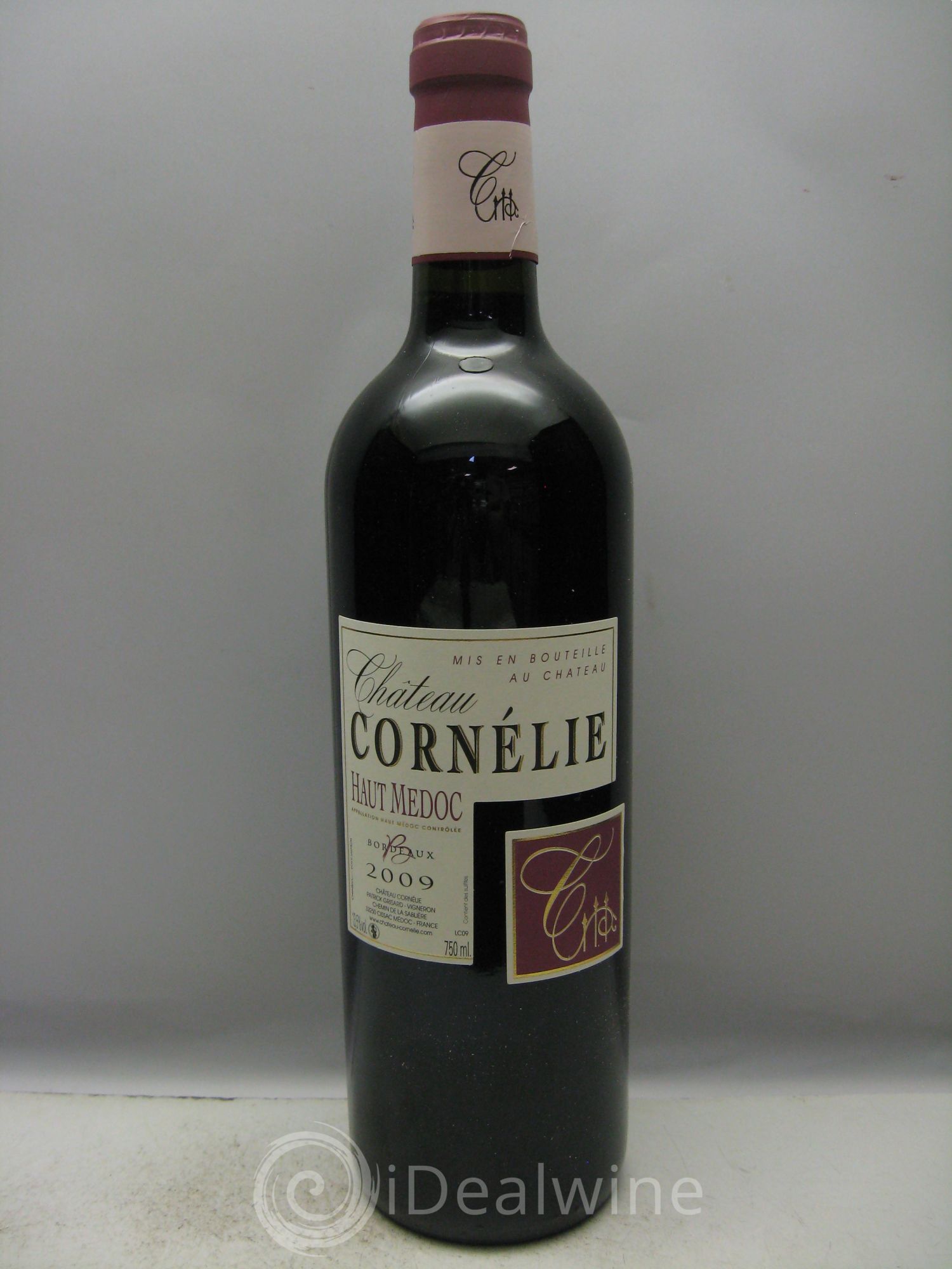 Haut Médoc Château Cornélie (sans prix de réserve) 2009 - Posten von 1 Flasche - 0