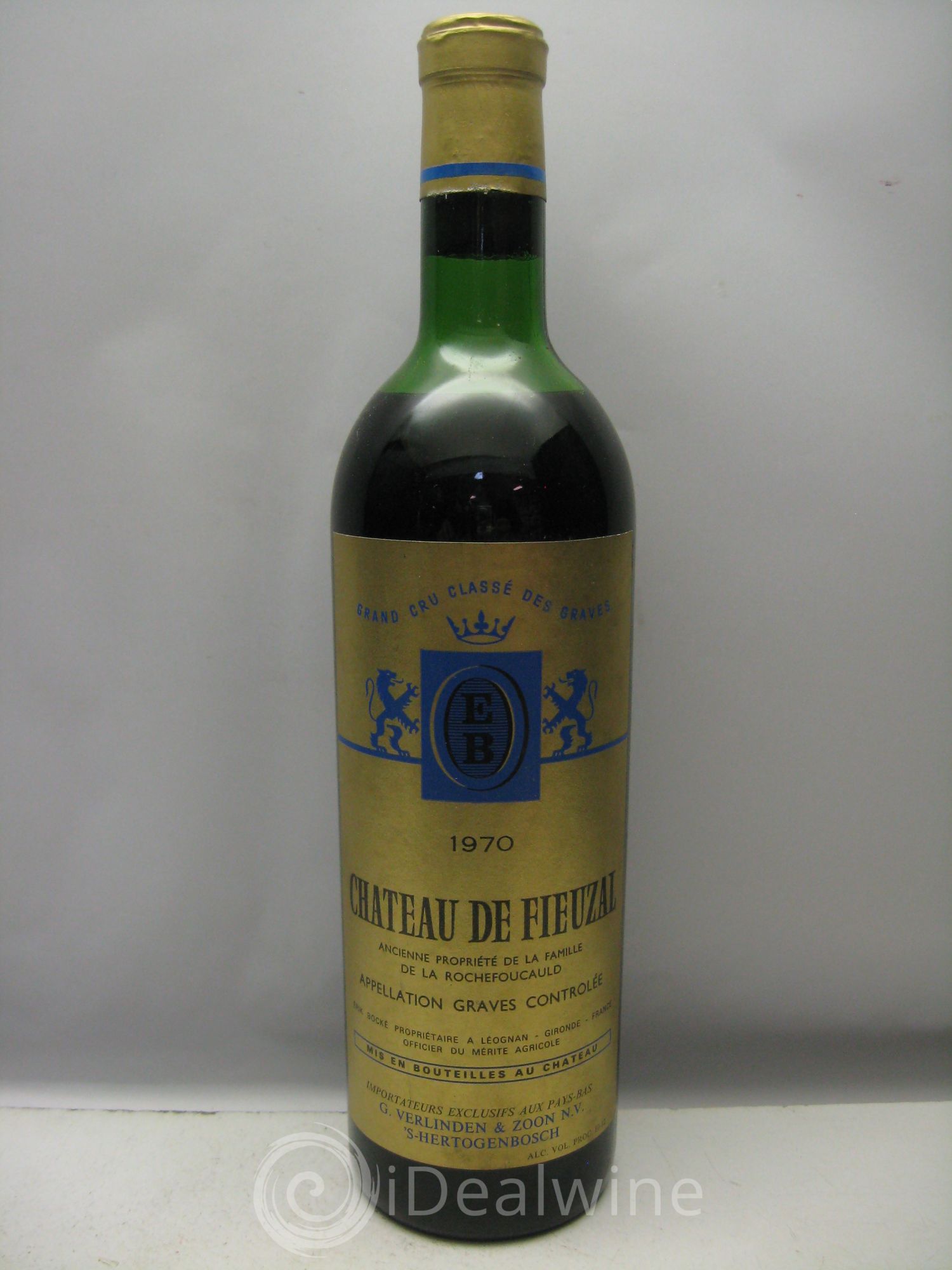 Château de Fieuzal Cru Classé de Graves (mise négoce) (sans prix de réserve) 1970 - Posten von 1 Flasche - 0