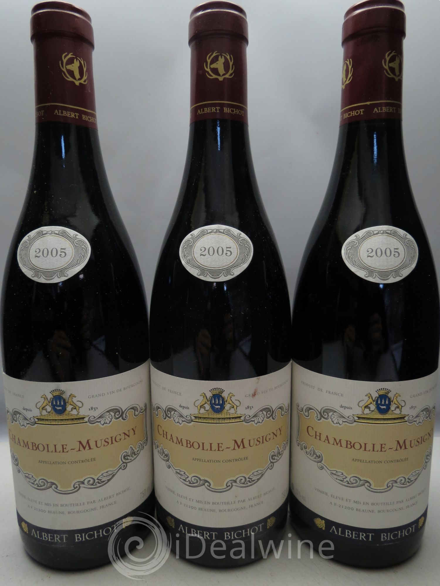 Chambolle-Musigny Bichot (sans prix de réserve) 2005 - Posten von 3 Flaschen - 0